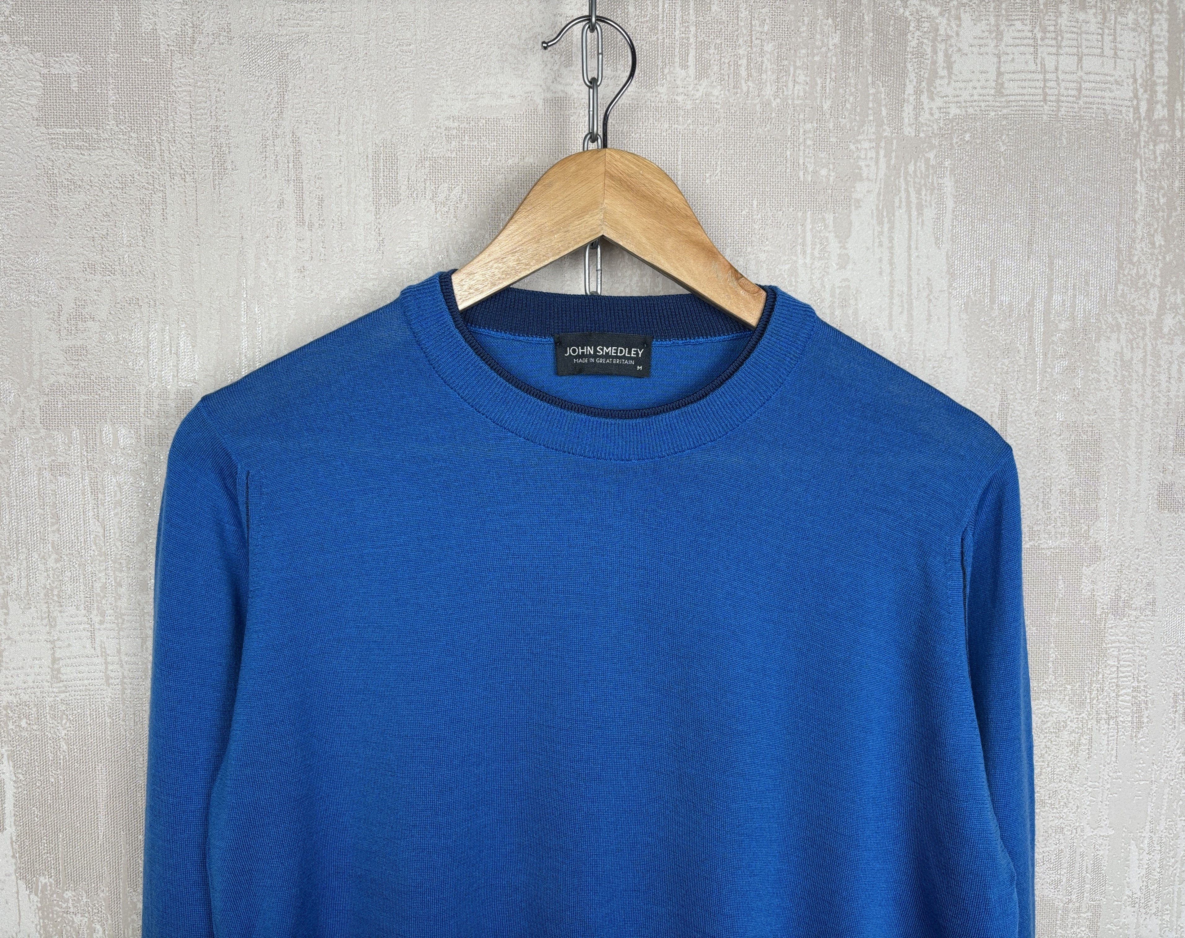 John Smedley John Smedley Merino Wool Sweater Crew Neck Size US M / EU 48-50 / 2 - 1 Thumbnail