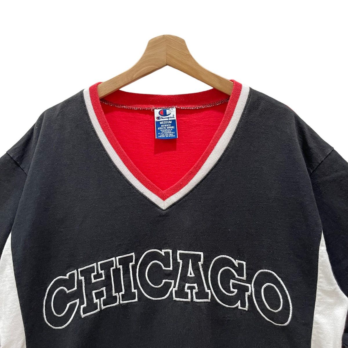 NBA Vintage 1996 Chicago Bulls Michael Jordan Warm Up T-Shirt Size US M / EU 48-50 / 2 - 4 Thumbnail