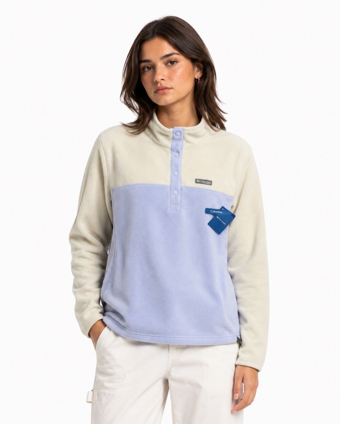 Columbia Columbia Fleece Sherpa Teddy Sweatshirt New Size L Outdoor Size L / US 10 / IT 46 - 1 Thumbnail