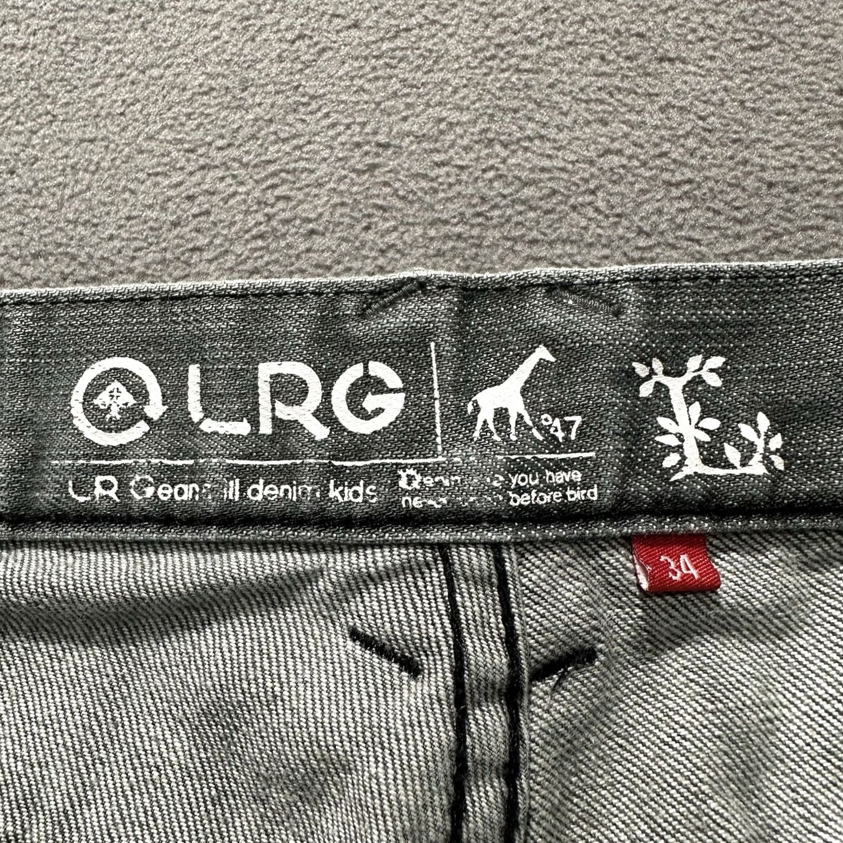 Denime LRG Shorts Mens 34 Gray Denim Lifted United Short GUC Size US 34 / EU 50 - 6 Thumbnail