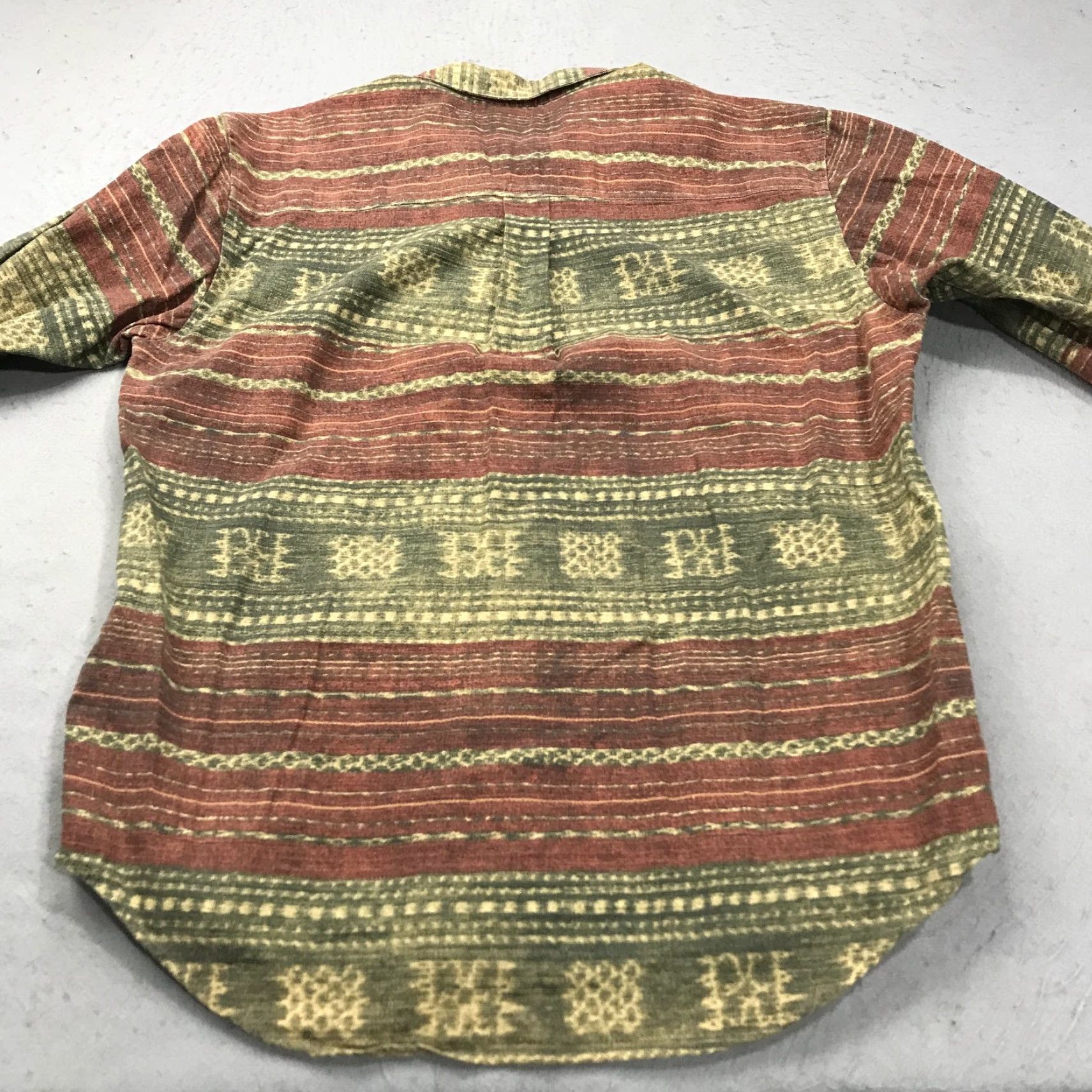 The Territory Ahead VINTAGE Territory Ahead Shirt Mens XL Red Geometric Aztec 90s Button-Up with Pockets Size US XL / EU 56 / 4 - 5 Thumbnail