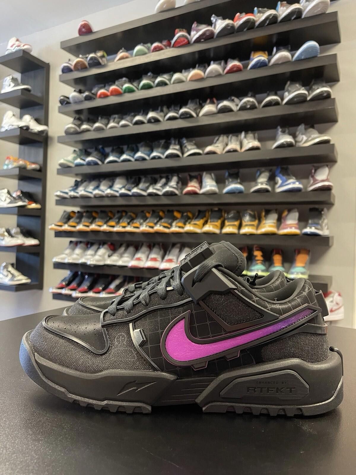Nike Size 10.5 - NIKE x RTFKT DUNK GENESIS VOID BLACK WILD BERRY Size US 10.5 / EU 43-44 - 1 Thumbnail