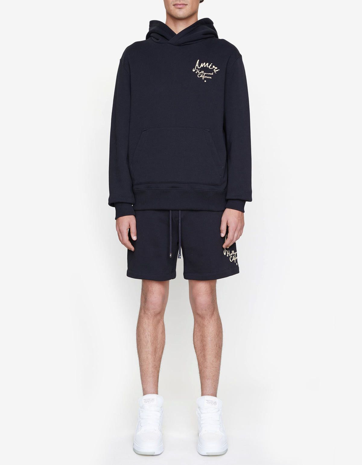 Amiri Amiri Black Amiri Hollywood Hoodie Size US M / EU 48-50 / 2 - 2 Thumbnail