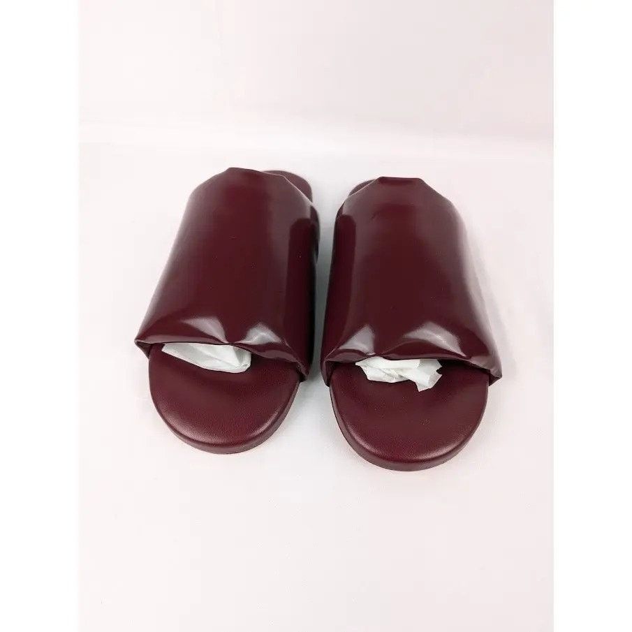Bottega Veneta o1rshd1 Latex Sandal Leather in Merlot Size US 10 / EU 43 - 12 Thumbnail