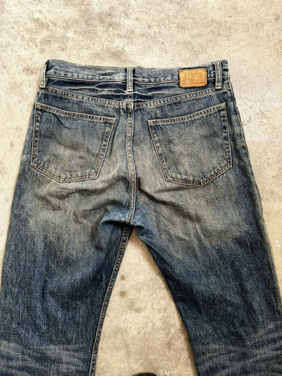 Gap Gap easy fit mud wash designed distress denim Size US 32 / EU 48 - 8 Thumbnail