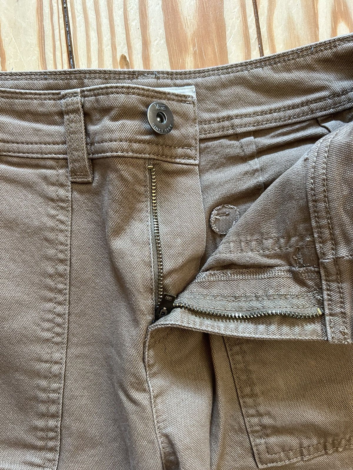 Vans Vans Brown Skater Pant Size 24" / US 00 / IT 34 - 3 Thumbnail