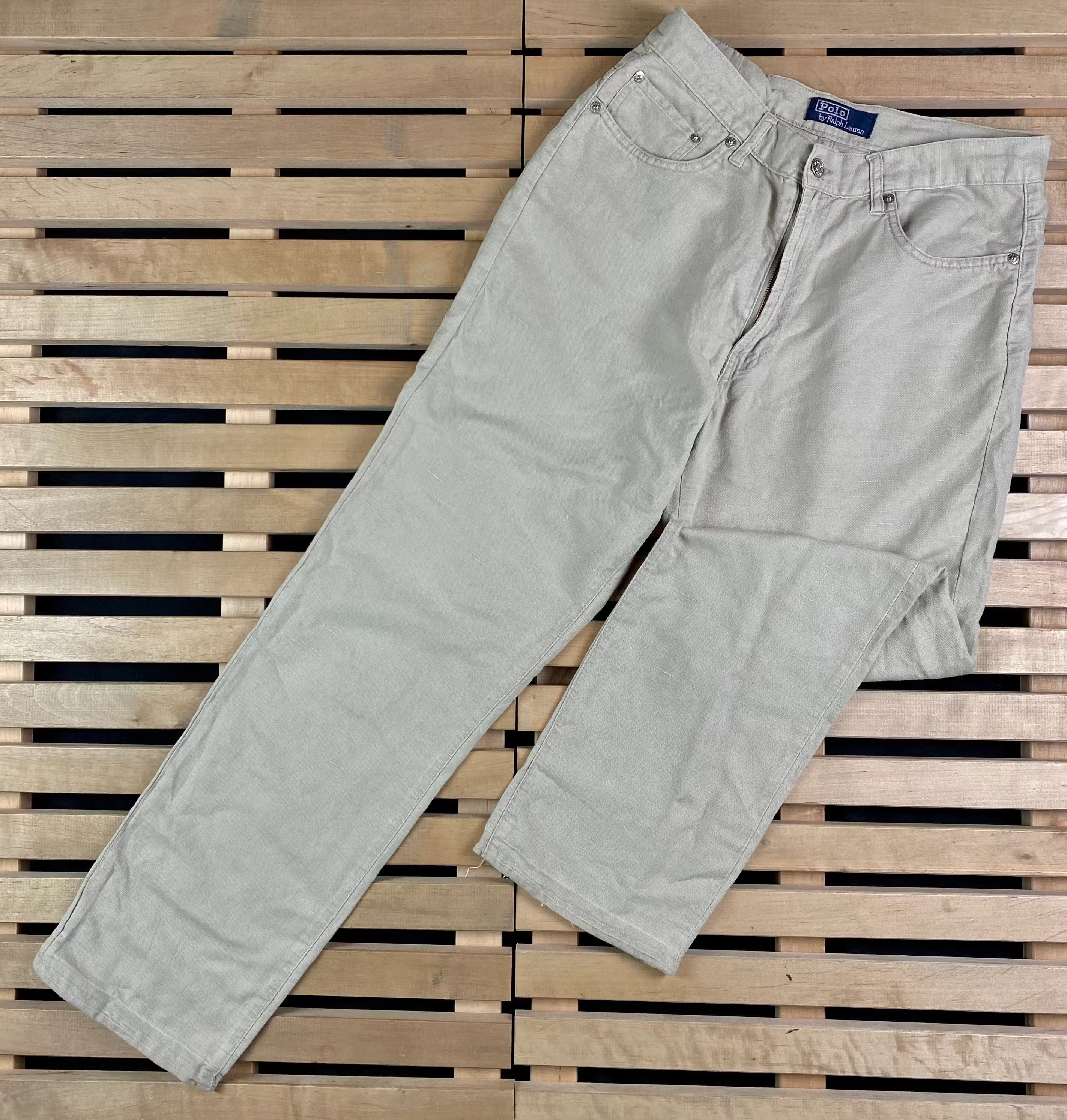 Polo Ralph Lauren × Ralph Lauren × Vintage Mens Pants Chinos Polo Ralph Lauren Size 33 Size US 33 - 1 Thumbnail