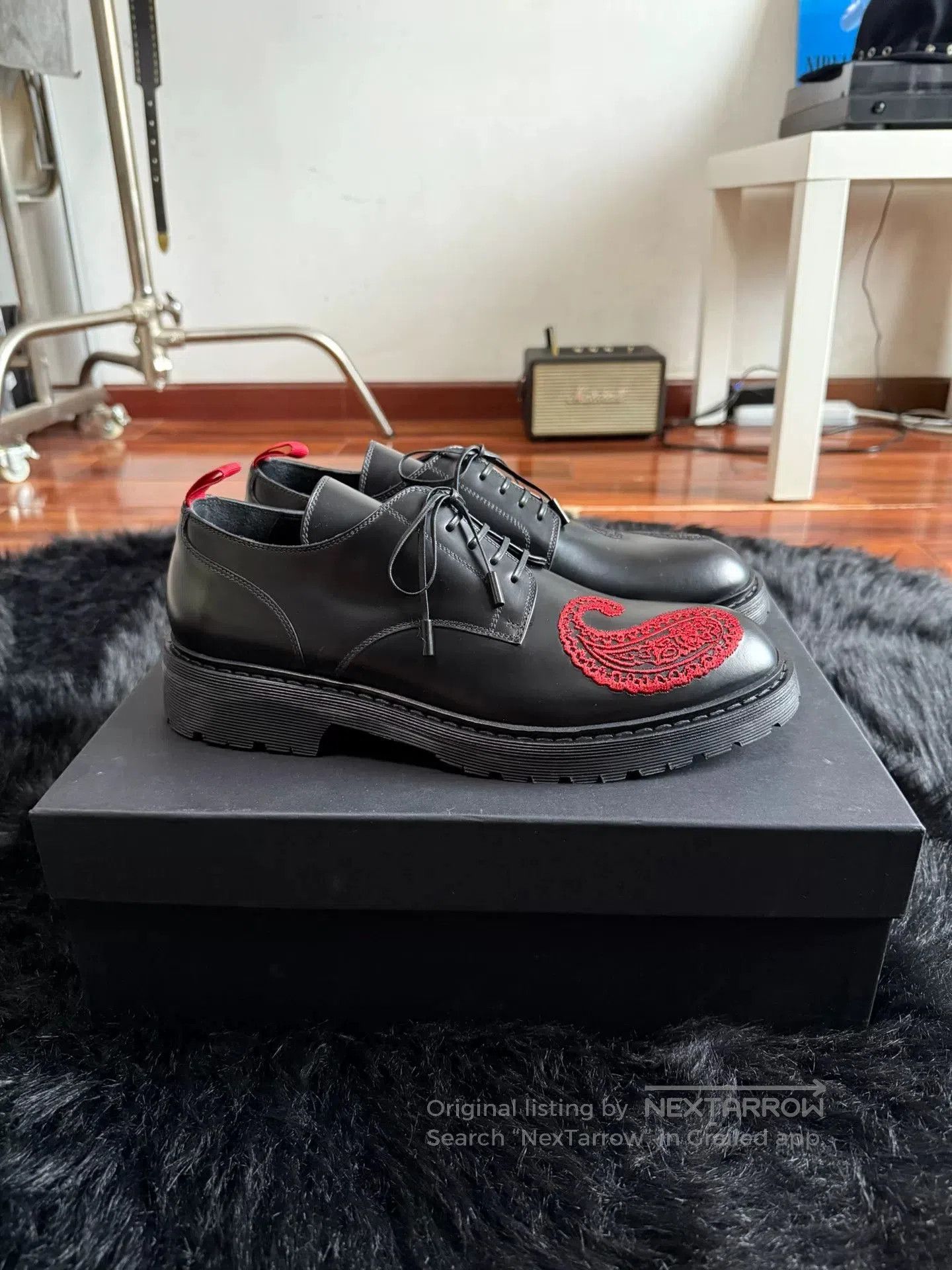 424 Unique 424 Cashew Derby Shoes Size 43. Size US 10 / EU 43 - 2 Thumbnail