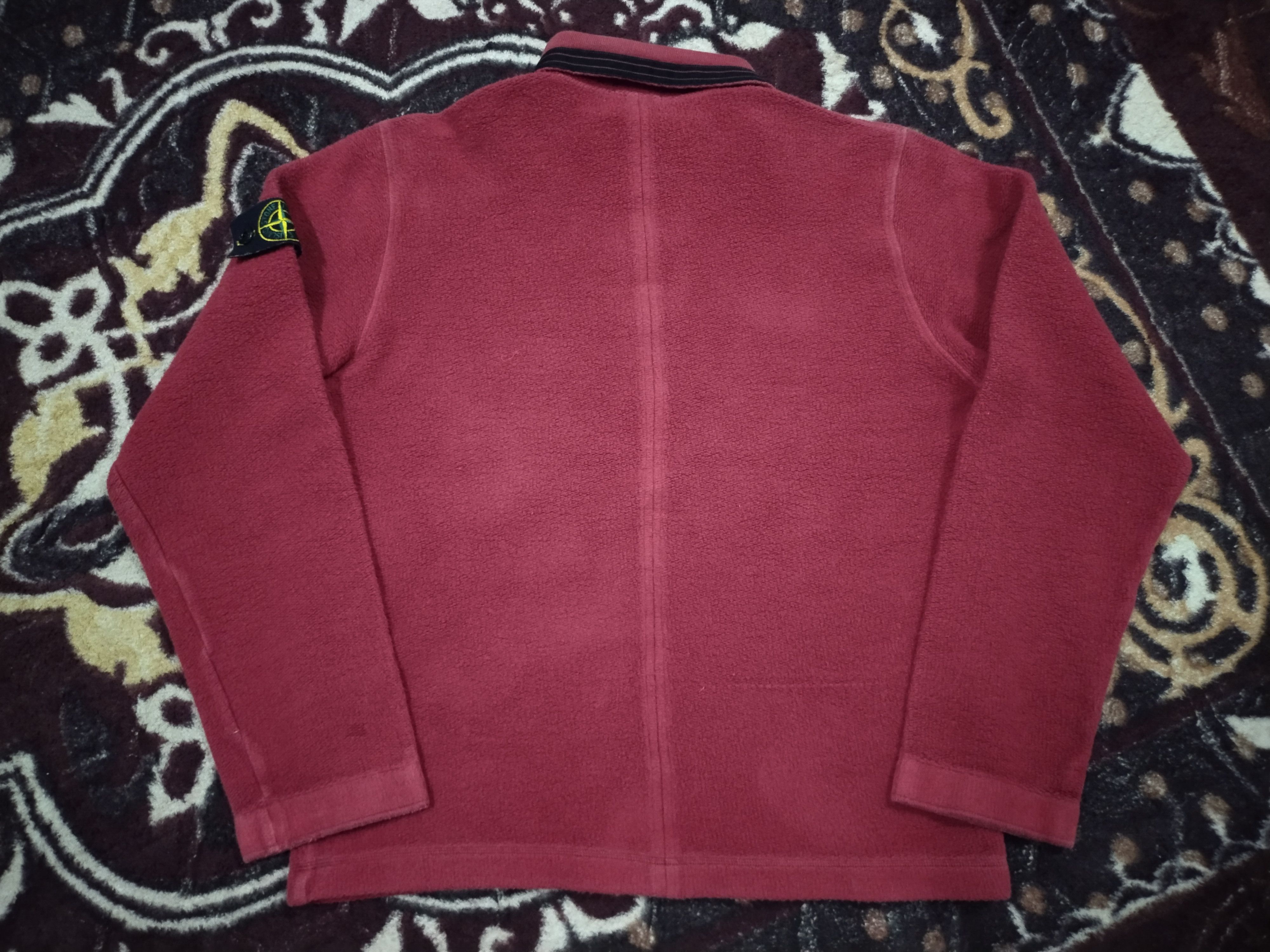 Stone Island Vintage 90's Stone Island Half Zipper Lampo Sweatshirt Size US S / EU 44-46 / 1 - 13 Thumbnail