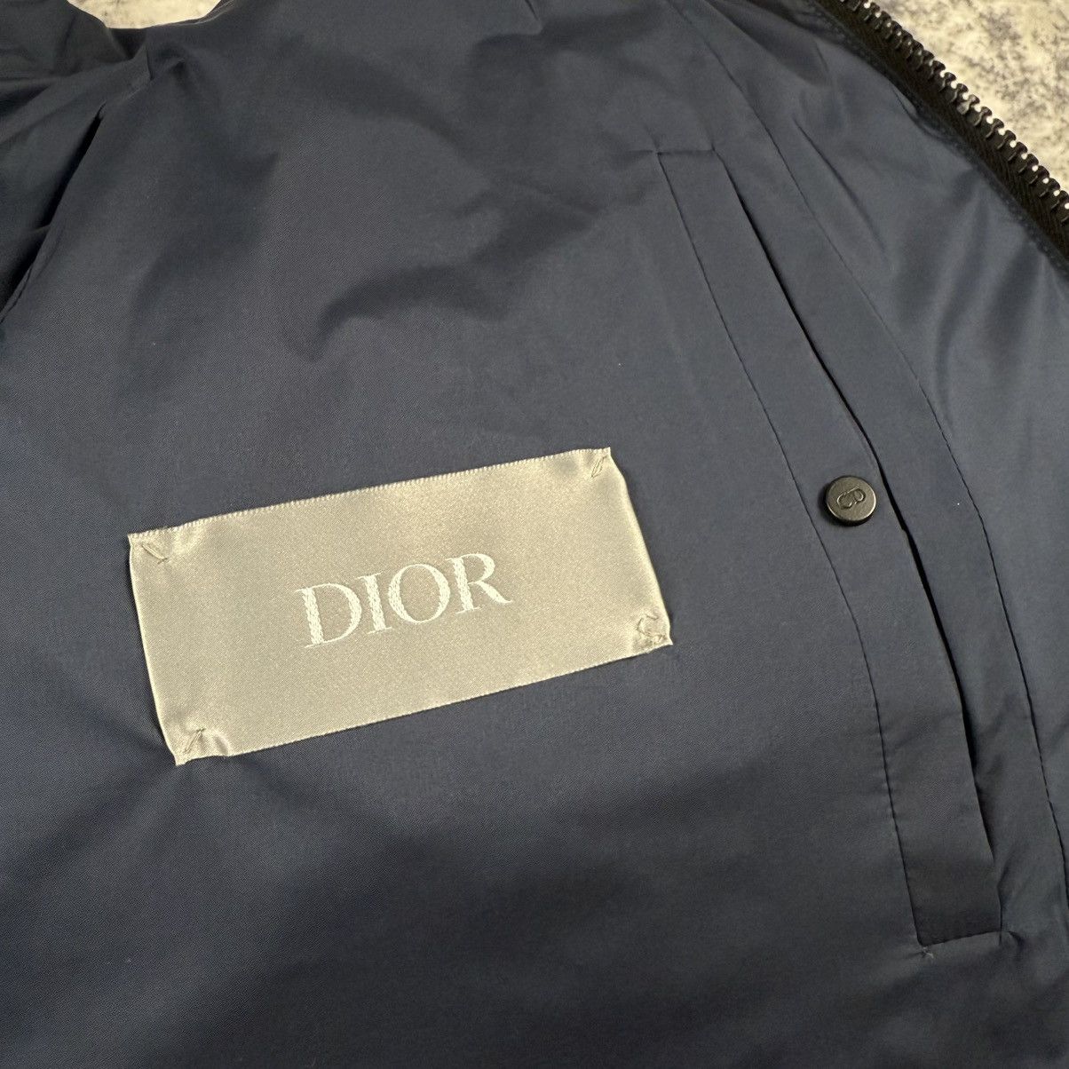 Dior Dior CD Icon Down Puffer ‘Navy’ Jacket Size US M / EU 48-50 / 2 - 6 Thumbnail