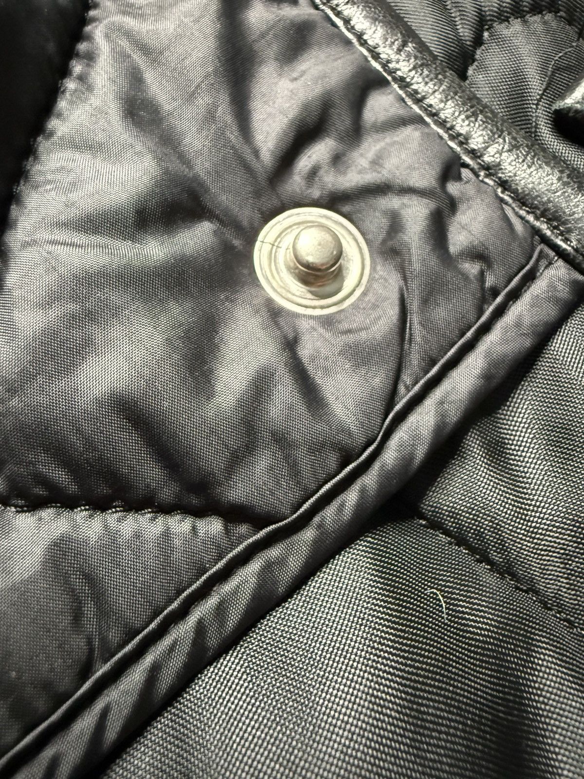 Burberry Burberry London Trimmed Leather Quilted Jacket Size US L / EU 52-54 / 3 - 4 Thumbnail