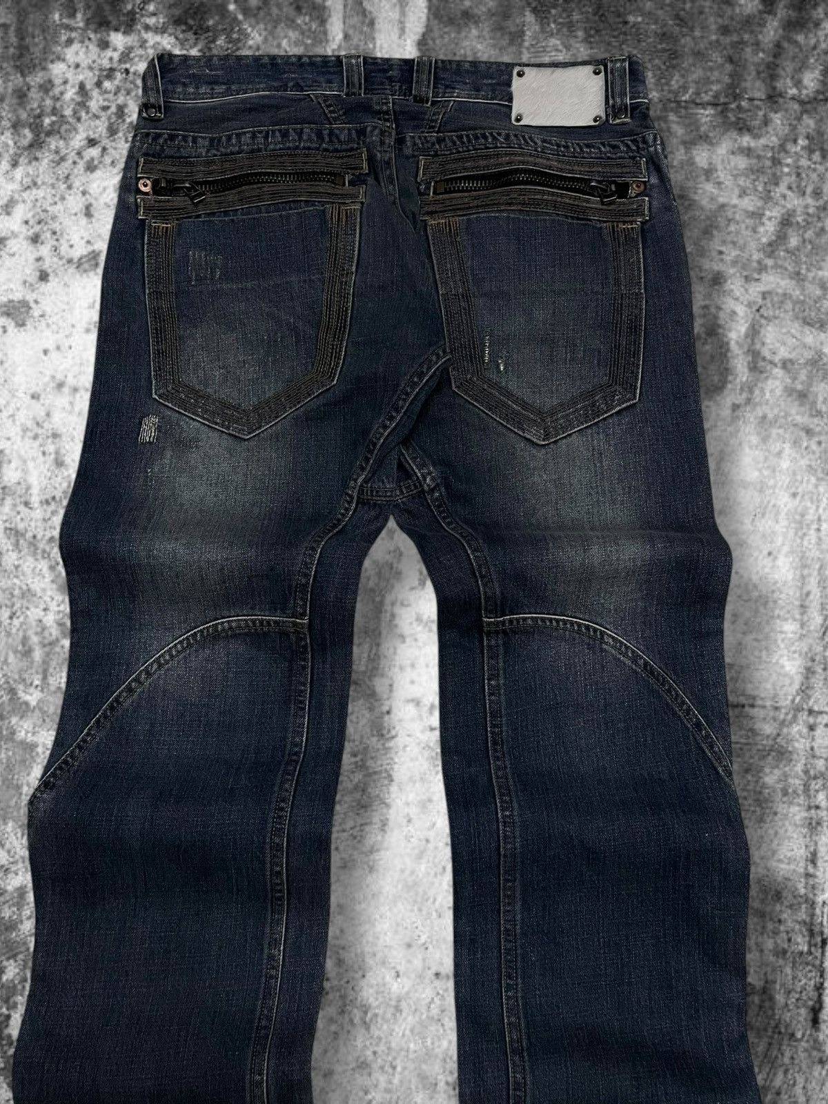 Japanese Brand Vintage Japan Designer 90’s Urban Craft Distressed Denim Size US 32 / EU 48 - 13 Thumbnail