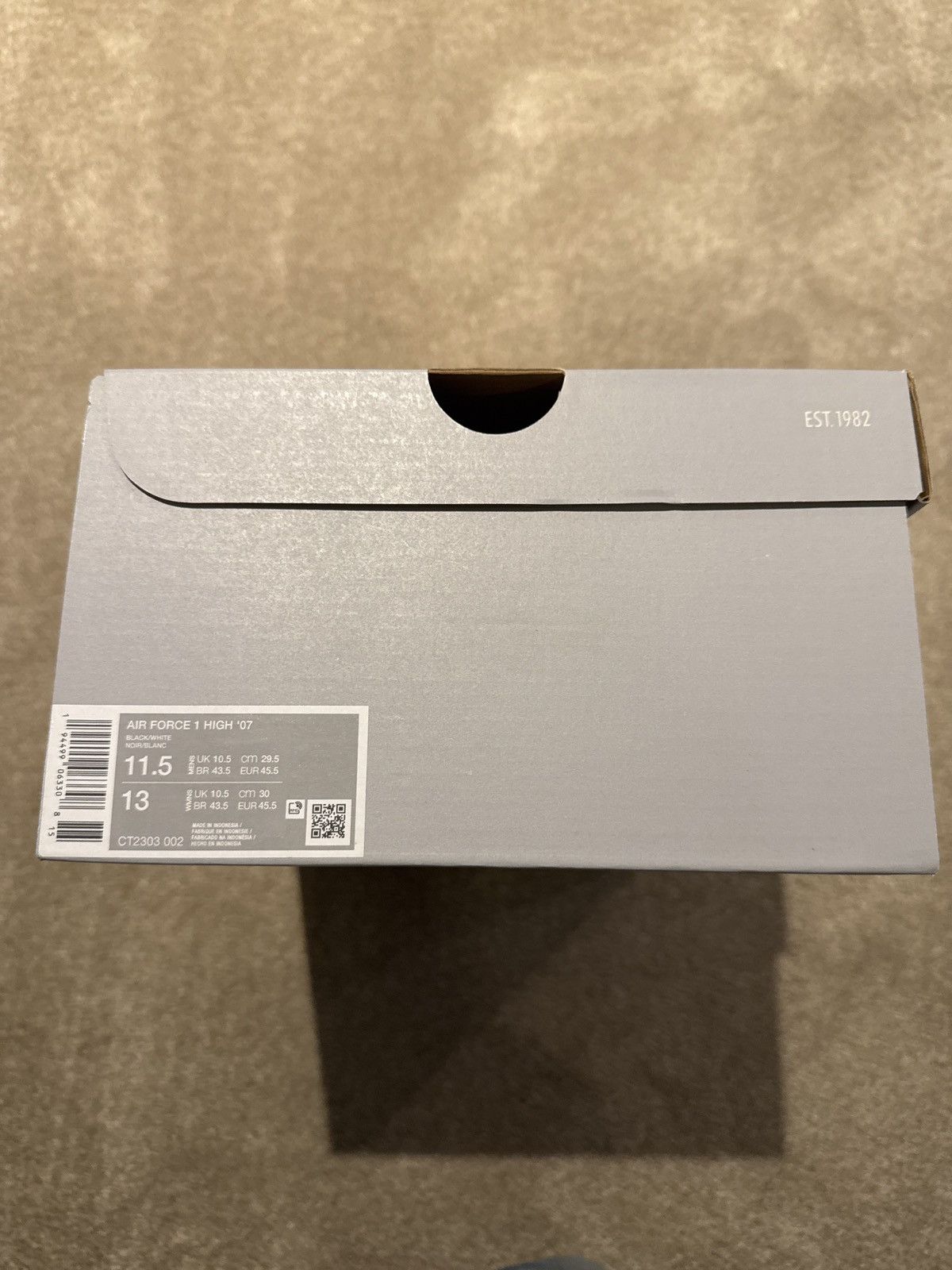 Nike Air Force 1 High ‘07 Size US 11.5 / EU 44-45 - 7 Thumbnail