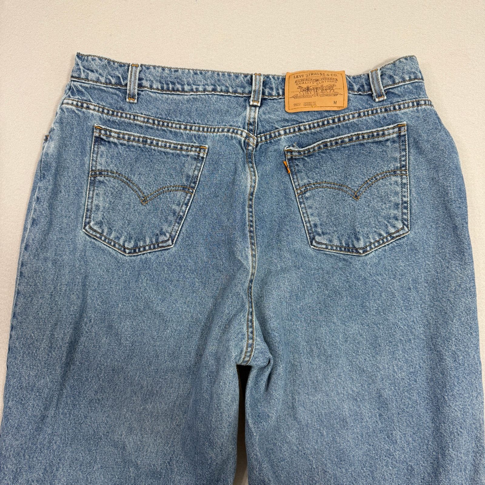 Levi's Vintage Levis 9922 Jeans 20 Orange Tab High Rise Tapered Size 42" / US 20 - 7 Thumbnail