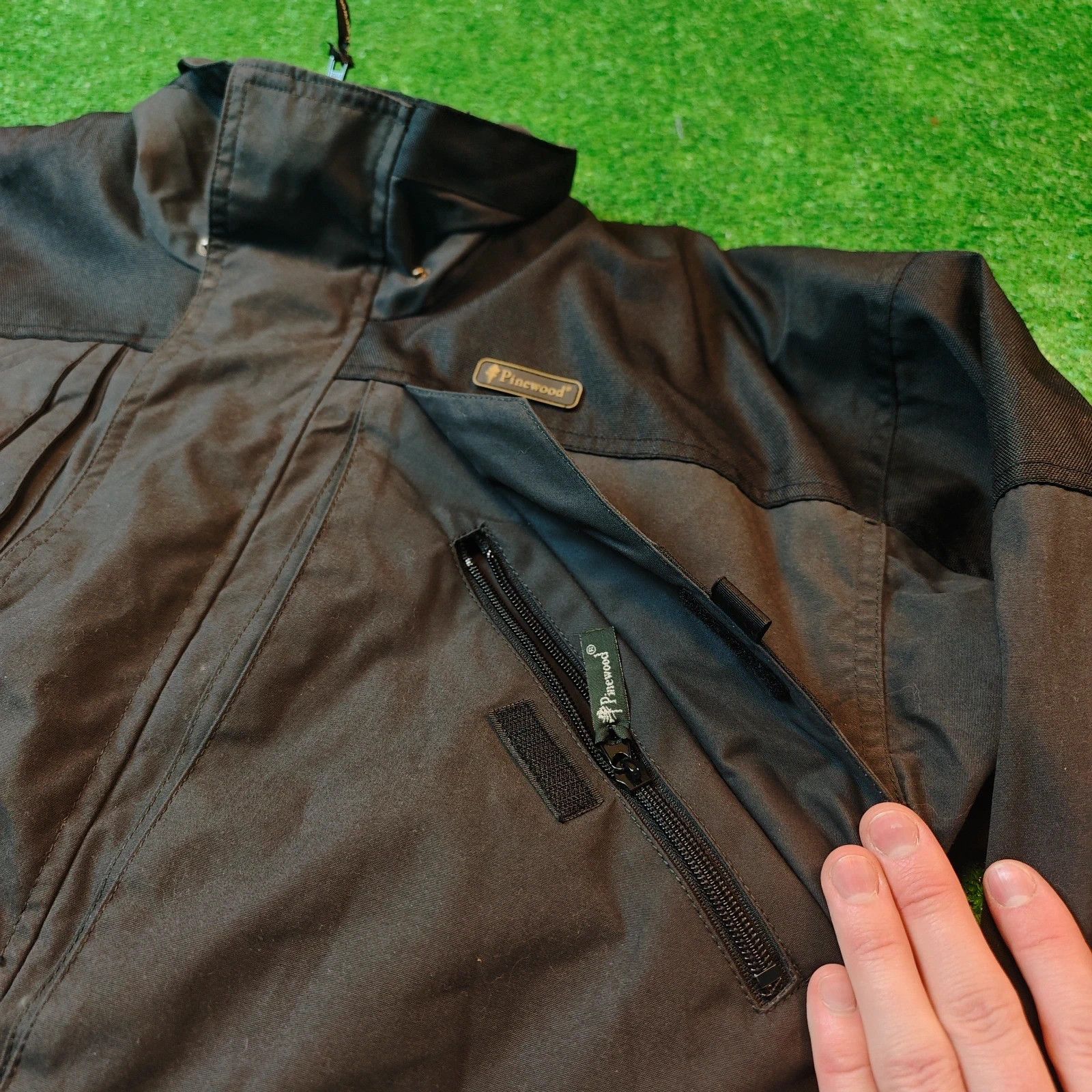 Other Vintage Pinewood Jacket Mens M Black Full Zip utility Size US M / EU 48-50 / 2 - 12 Thumbnail