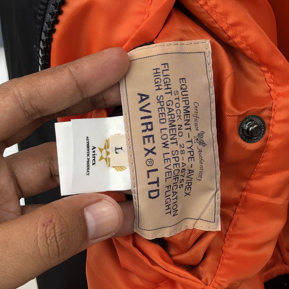 Avirex Avirex 35th Anniversary Ma-1 Eagle Bomber Jacket Size US L / EU 52-54 / 3 - 21 Thumbnail