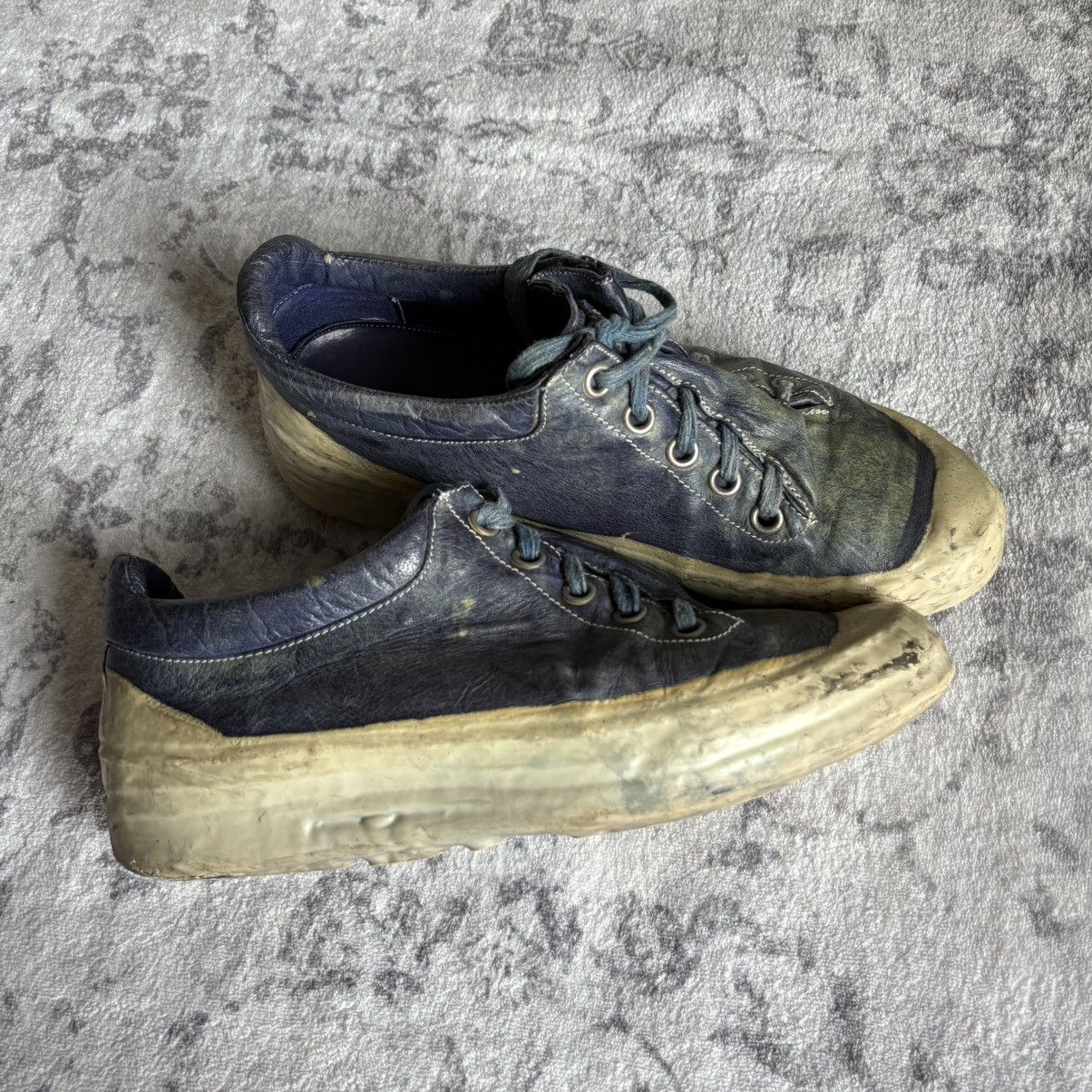 靴 CAROL CHRISTIAN POELL SNEAKERS Carol christian Poell Red Drip Sneakers – akaibu.co