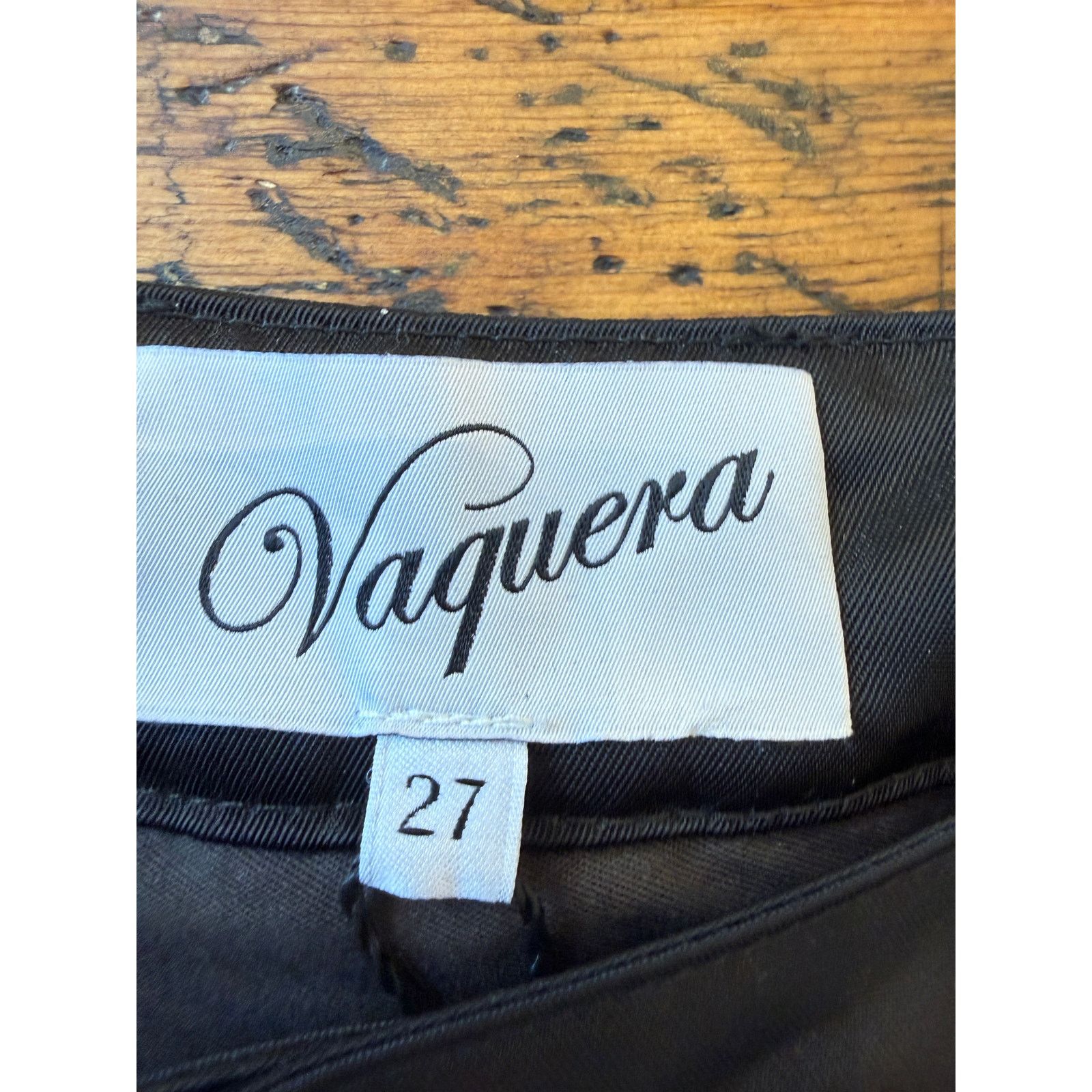 Vaquera Vaquera Zipper Pants Size 27" / US 4 / IT 40 - 3 Thumbnail