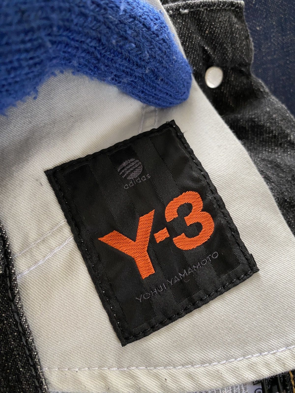 Adidas × Y-3 × Yohji Yamamoto Adidas Y-3 x Yohji Yamamoto Italy Jeans Size US 29 - 10 Thumbnail