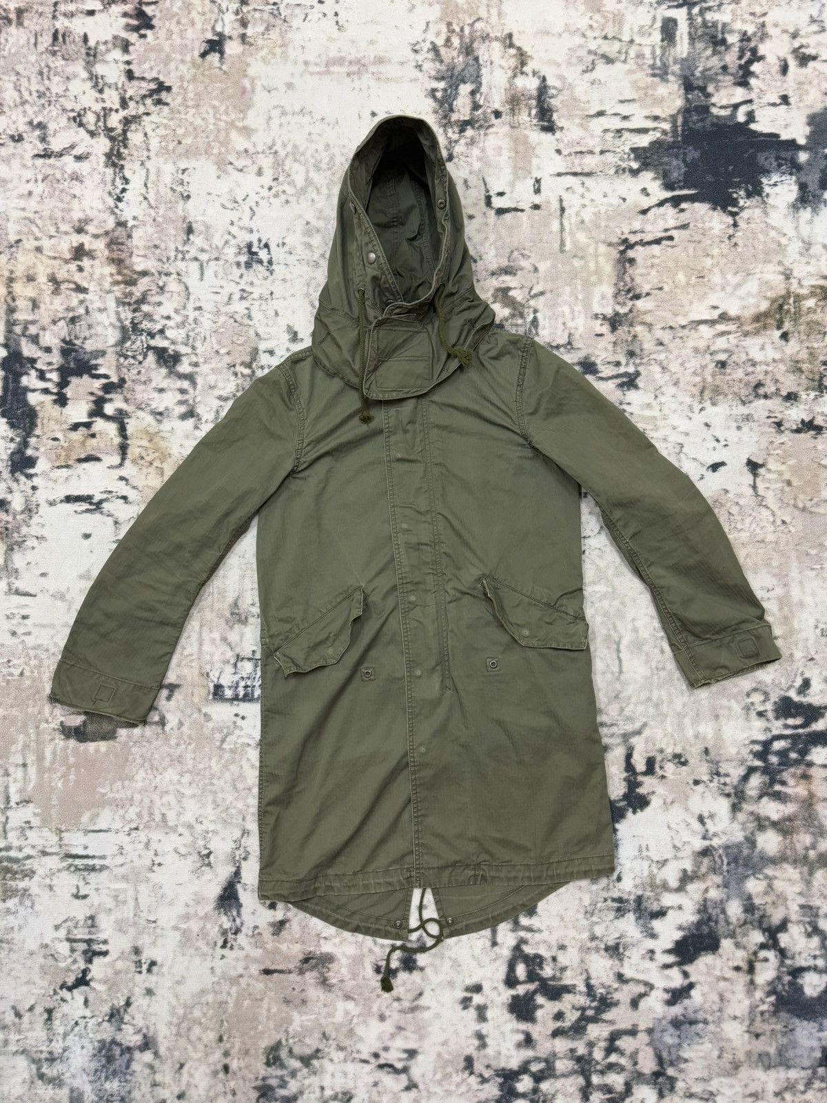 monkey time Vintage Monkey Time Fishtail Parka Hoodie Jacket Size US S / EU 44-46 / 1 - 3 Thumbnail