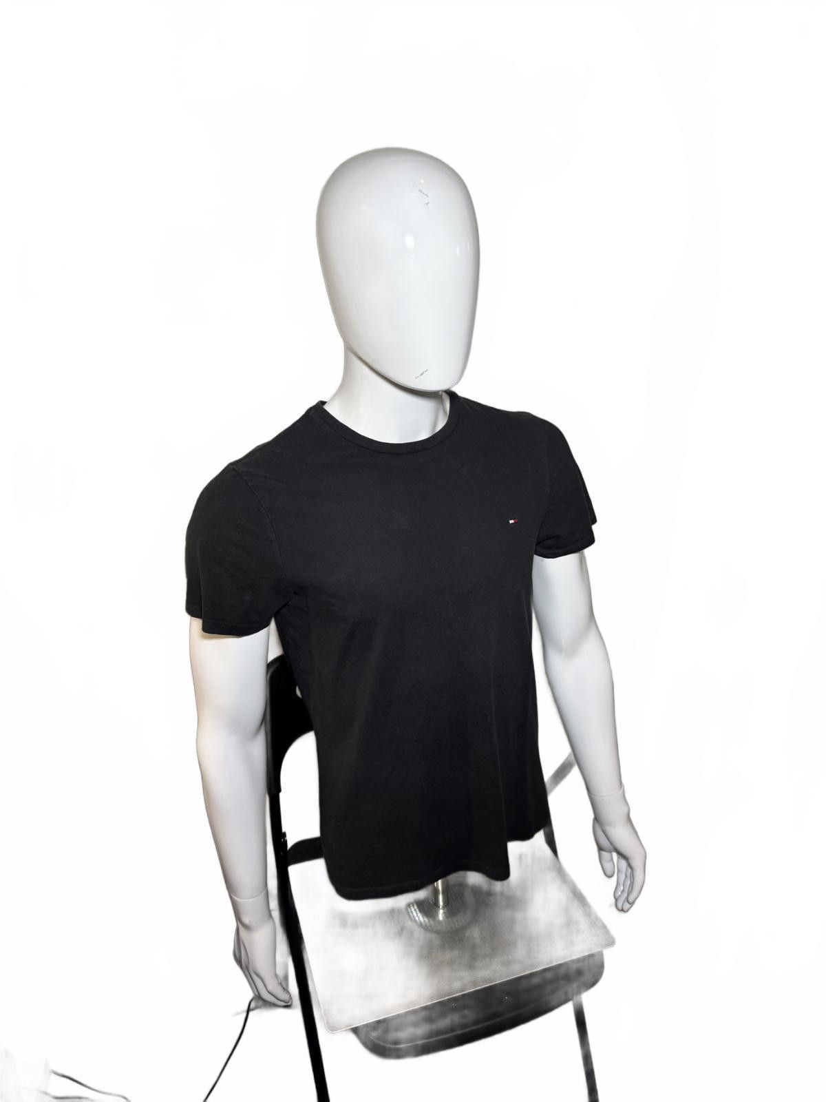 Tommy Hilfiger Classic Black T-Shirt by Tommy Hilfiger Size US S / EU 44-46 / 1 - 2 Thumbnail