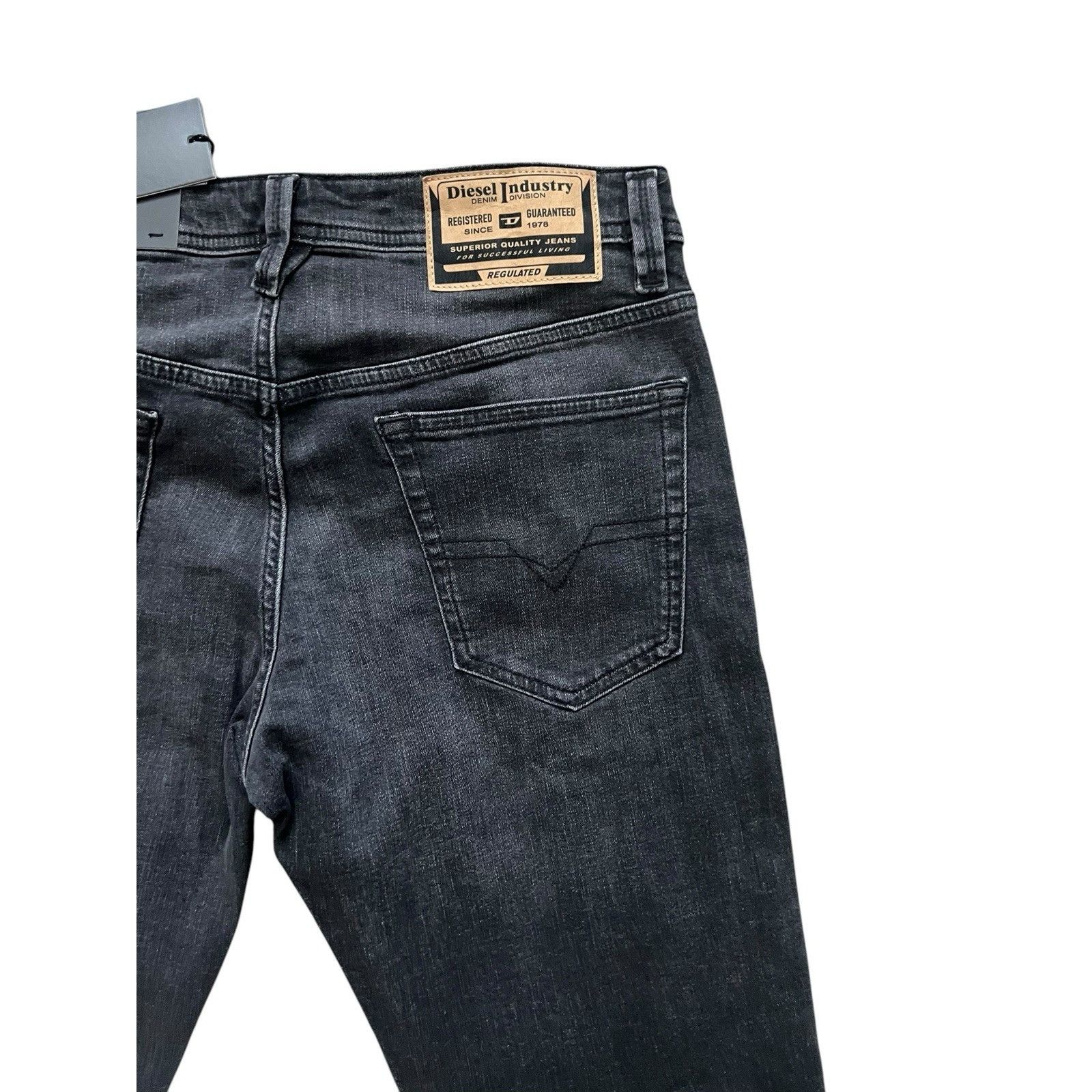 Diesel Diesel Mens Jeans Larkee Straight RB063 Black Size 36/32 Size US 36 / EU 52 - 6 Thumbnail