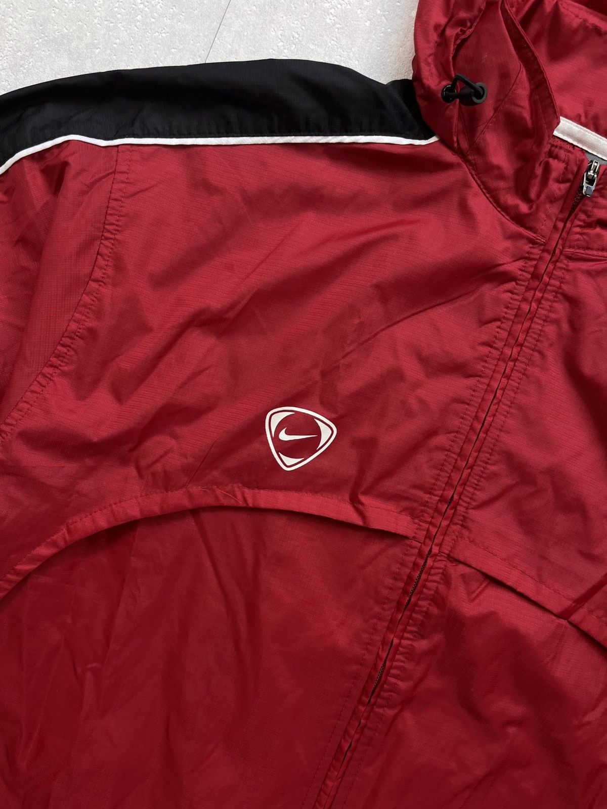 Nike 90’s NIKE TEAM RETRO HOODED TRACK JACKET SWOOSH LOGO Y2K Size US L / EU 52-54 / 3 - 3 Thumbnail