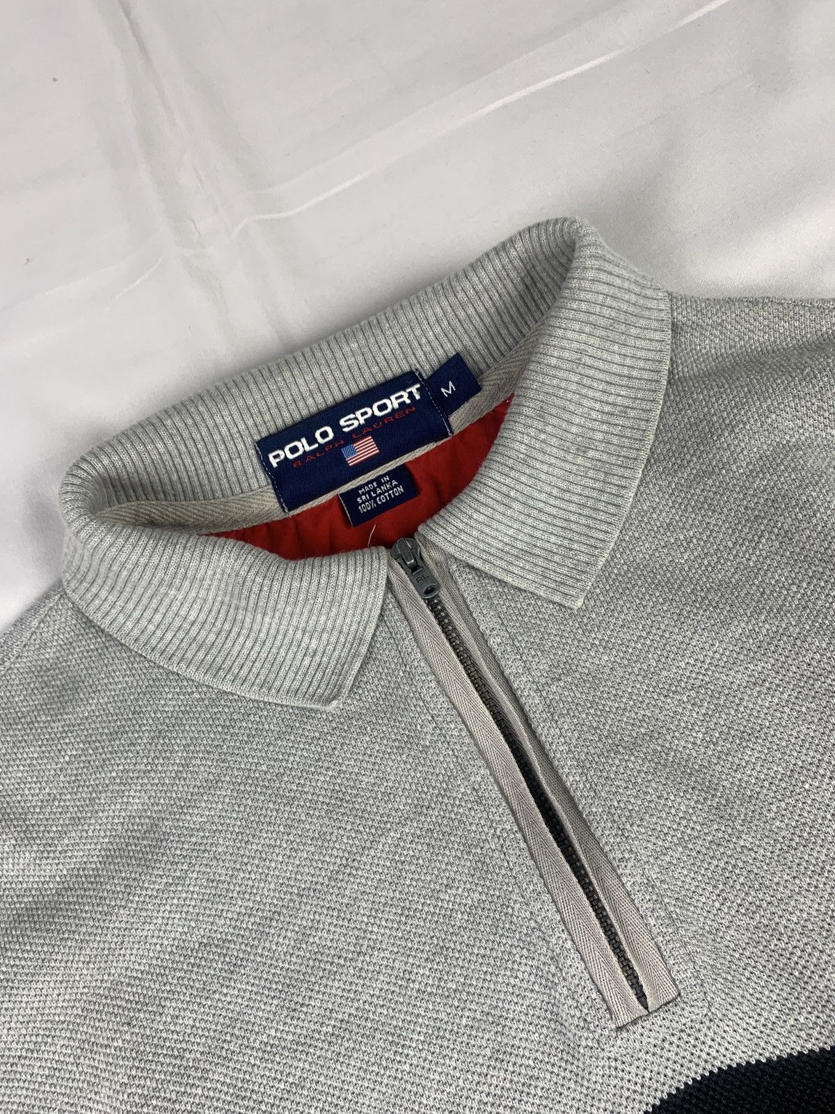 Polo Ralph Lauren 2000s Polo Sport by Ralph Lauren Stripes Quarter-zip Shirt Size US M / EU 48-50 / 2 - 4 Thumbnail