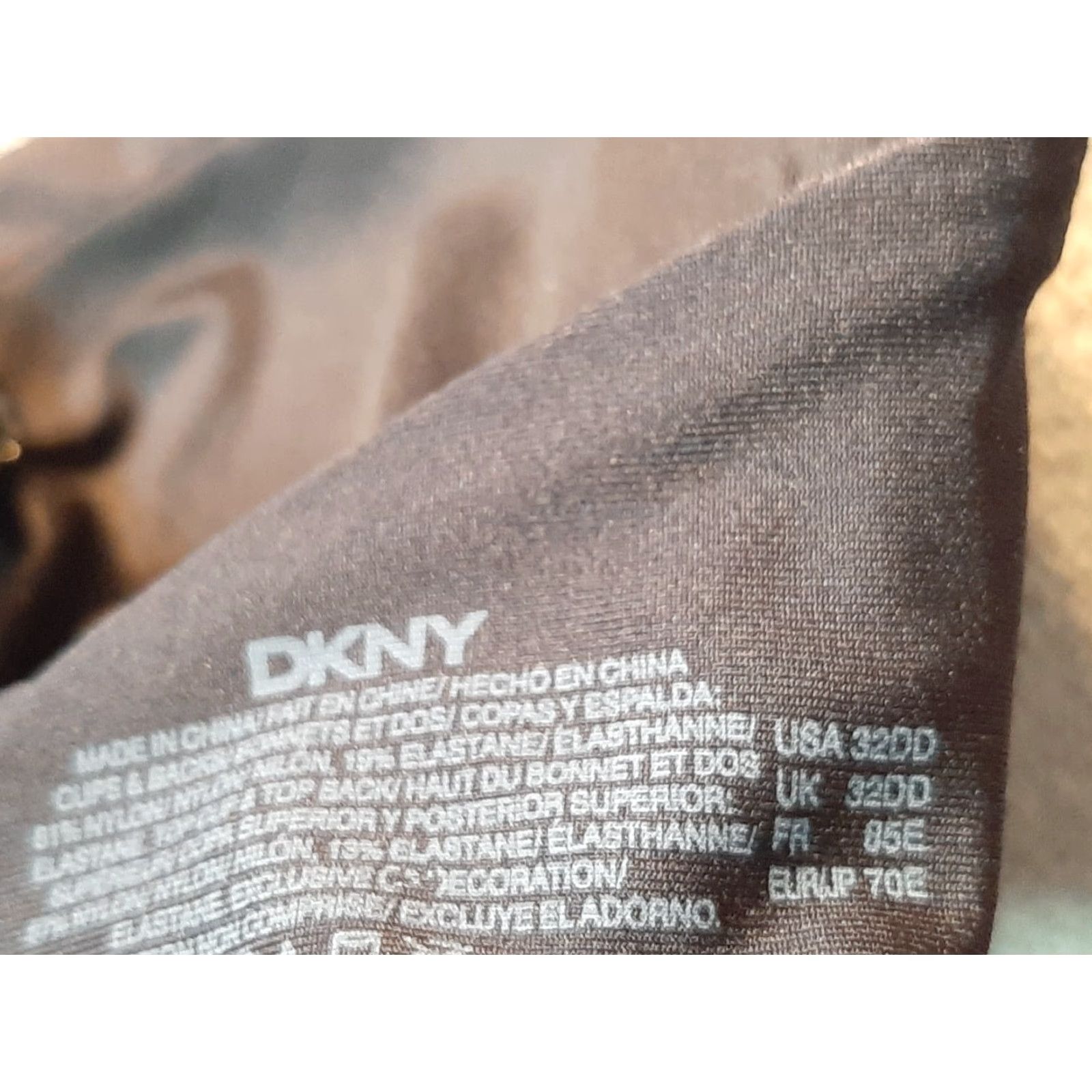 DKNY DKNY Bra 32DD Black Padded with underwire Size ONE SIZE - 3 Thumbnail
