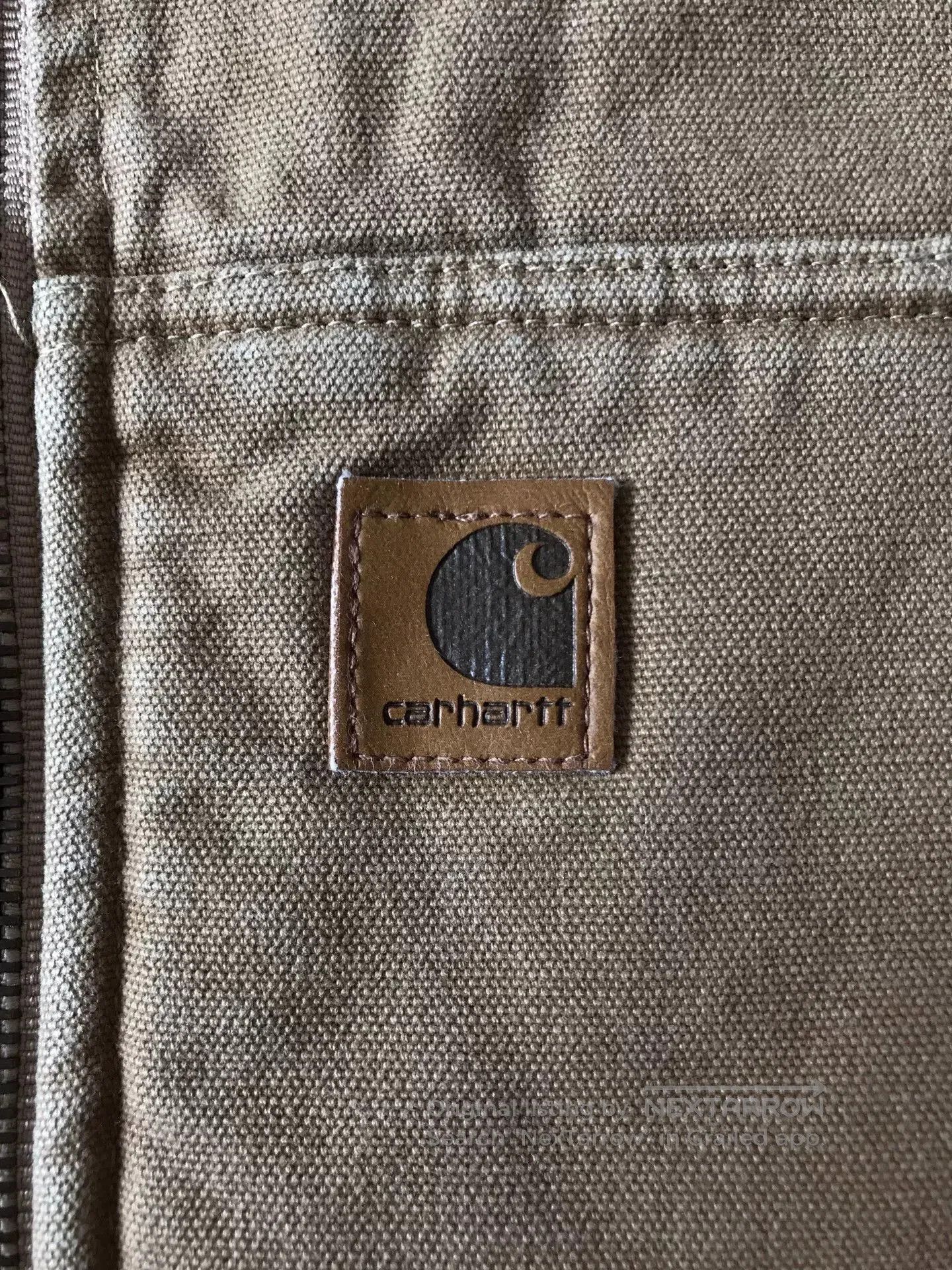 Carhartt Carhartt V26 CML Canvas Work Vest. Size US L / EU 52-54 / 3 - 4 Thumbnail