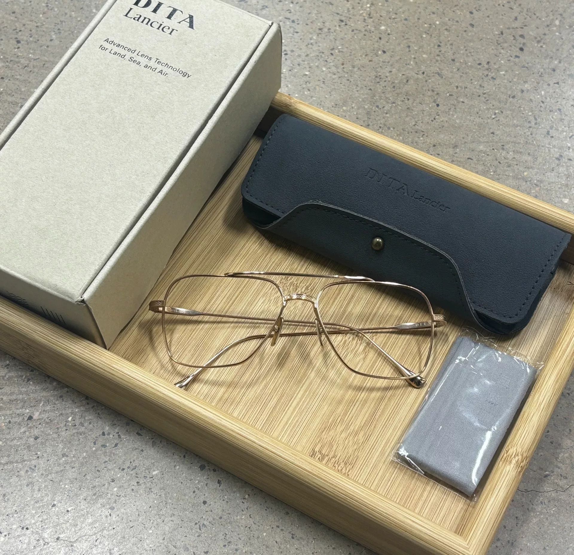 Dita Dita Titanium Flight 006 Eyeglass Frame Size ONE SIZE - 1 Thumbnail