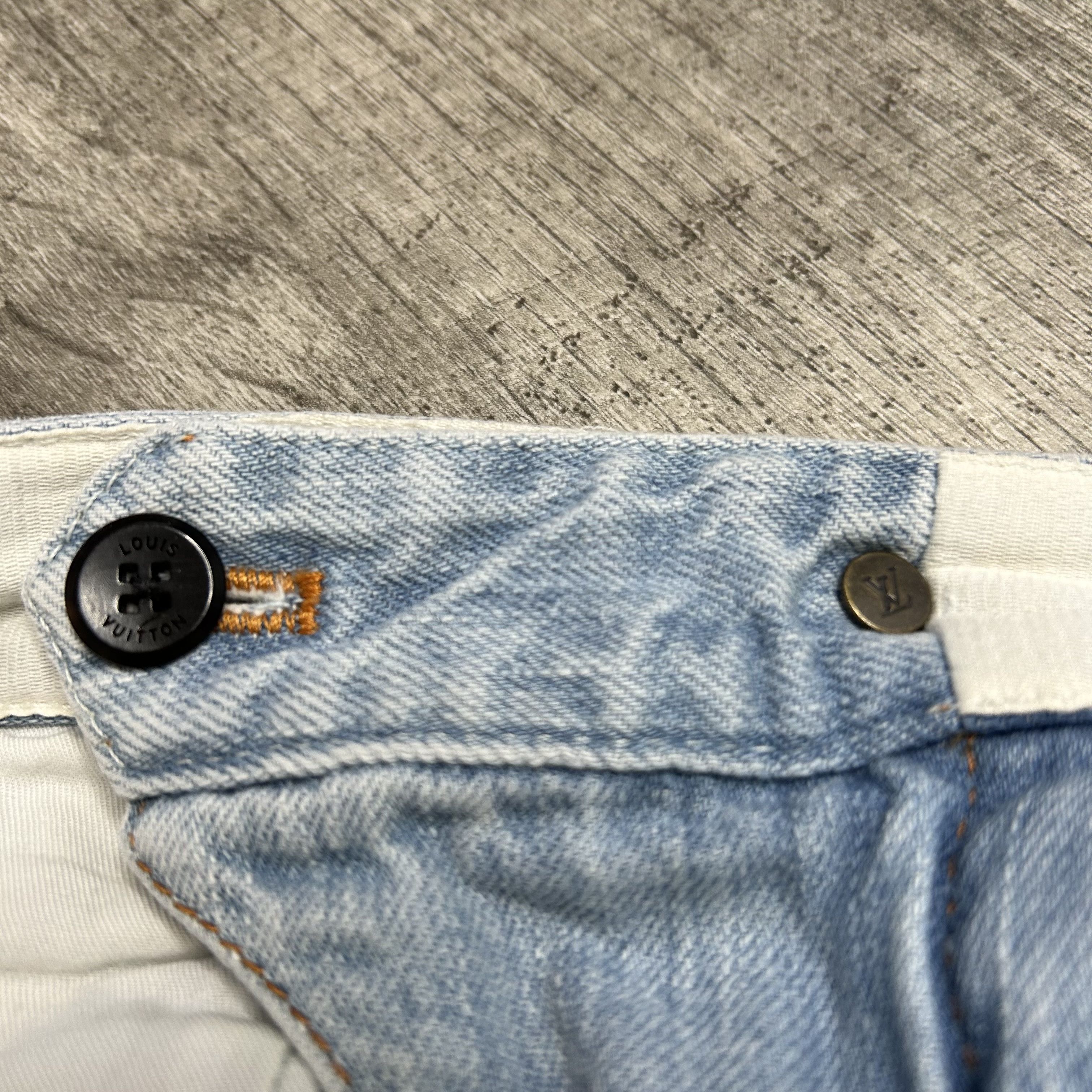 Louis Vuitton Louis Vuitton Gaston V Denim 29 Waist 28 Inseam Size US 29 - 6 Thumbnail