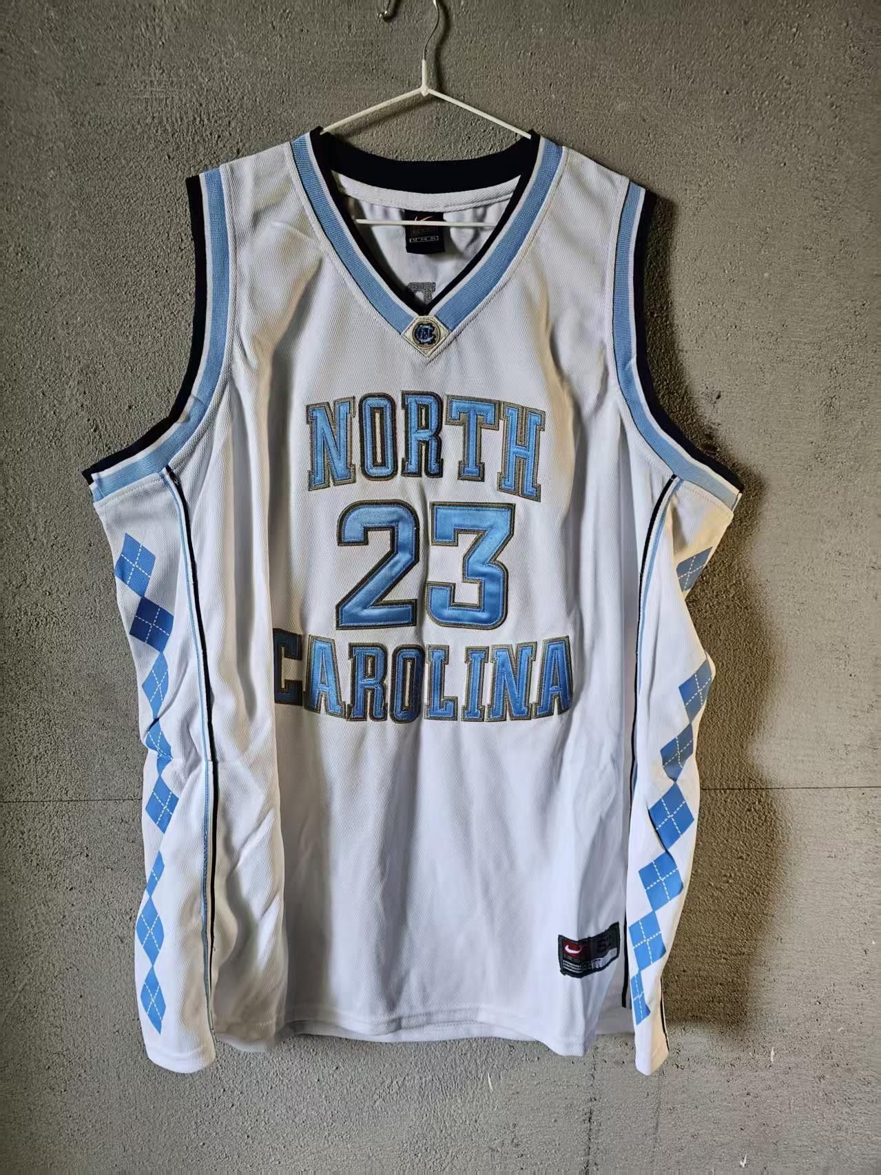 NCAA North Carolina #23 North Carolina Jersey White Size US XXL / EU 58 / 5 - 1 Thumbnail