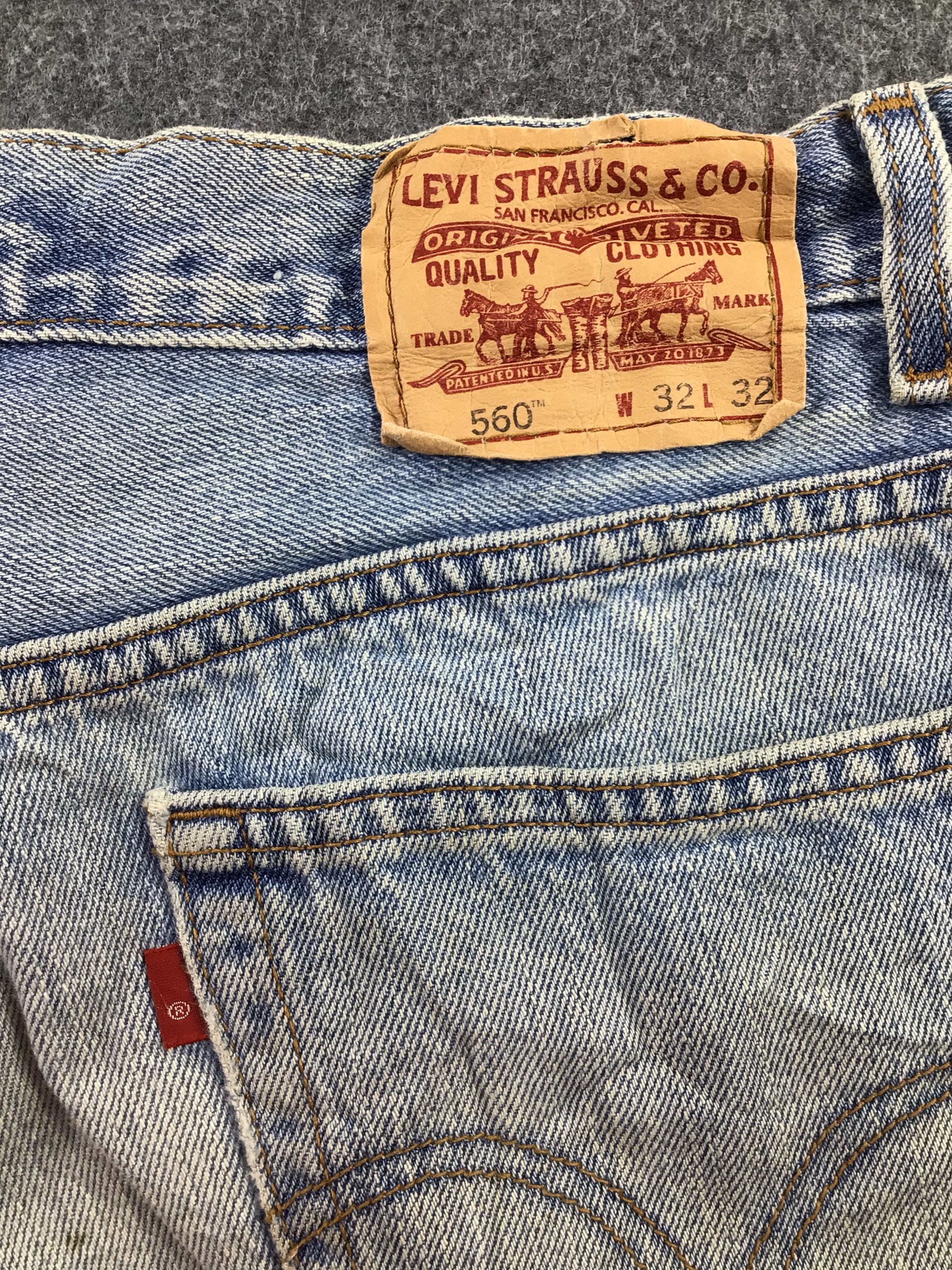 Levi's Vintage Levis 560 Jeans-J902 Size US 33 - 5 Thumbnail