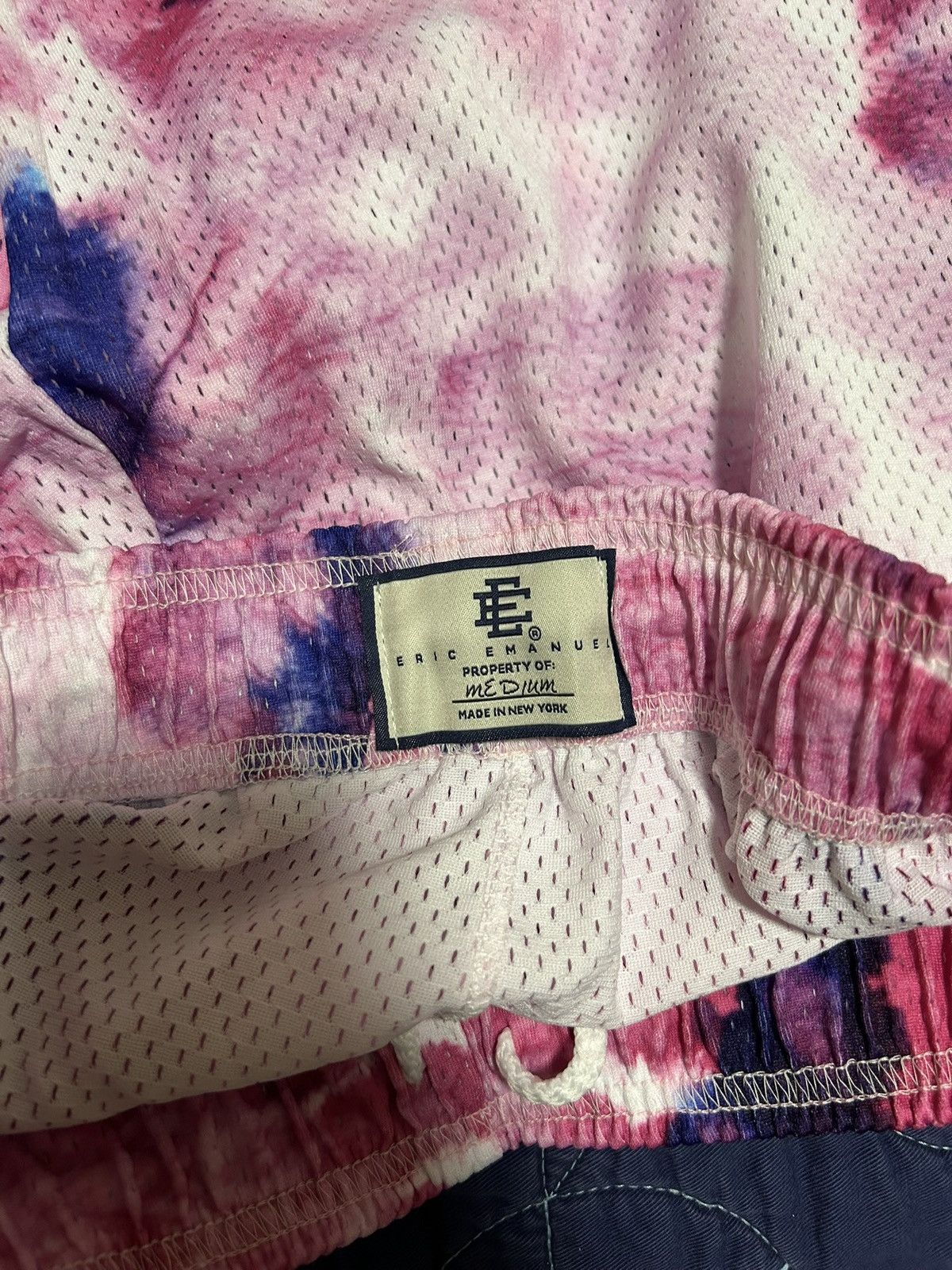 Eric Emanuel Eric Emanuel EE Basic Mesh Shorts Basketball Tie Dye Purple Size US 32 / EU 48 - 4 Thumbnail