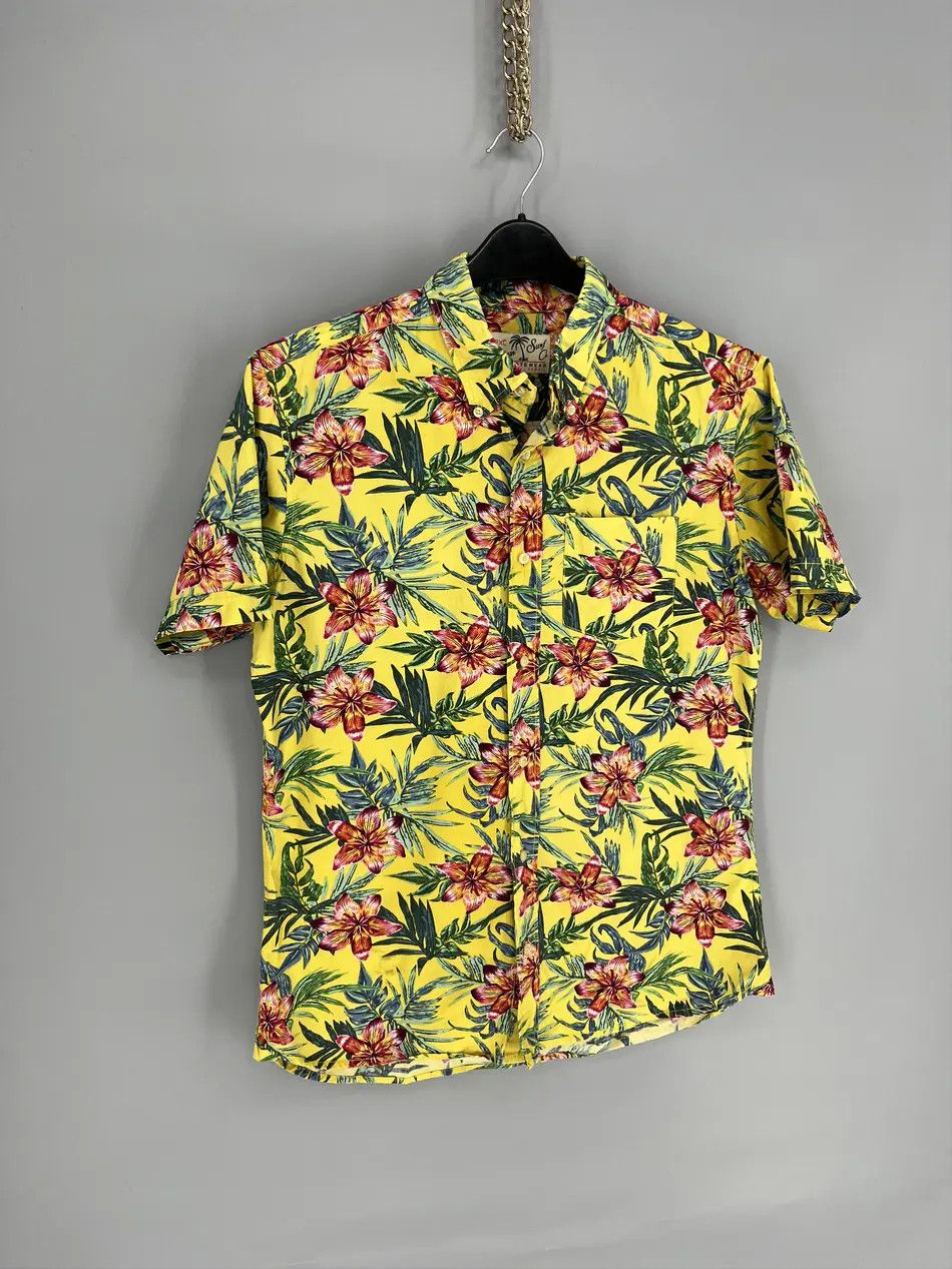 Vintage Vintage 90s Aloha Wear Hawaiian floral Shirt Summer American Size US M / EU 48-50 / 2 - 2 Thumbnail
