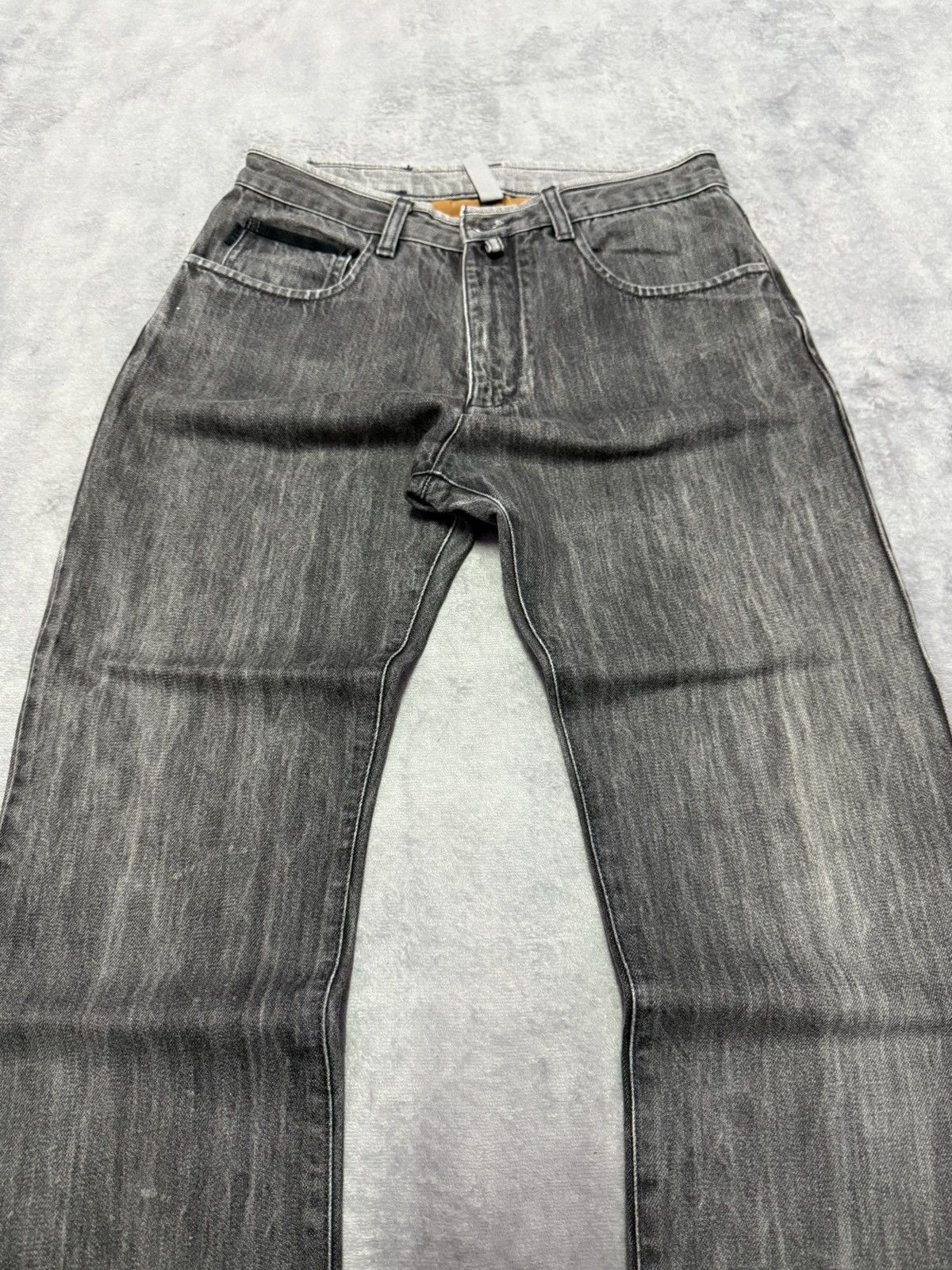 Ermenegildo Zegna Ermenegildo Zegna Sport Denim Project Smokey Wash Jeans Size US 29 - 10 Thumbnail