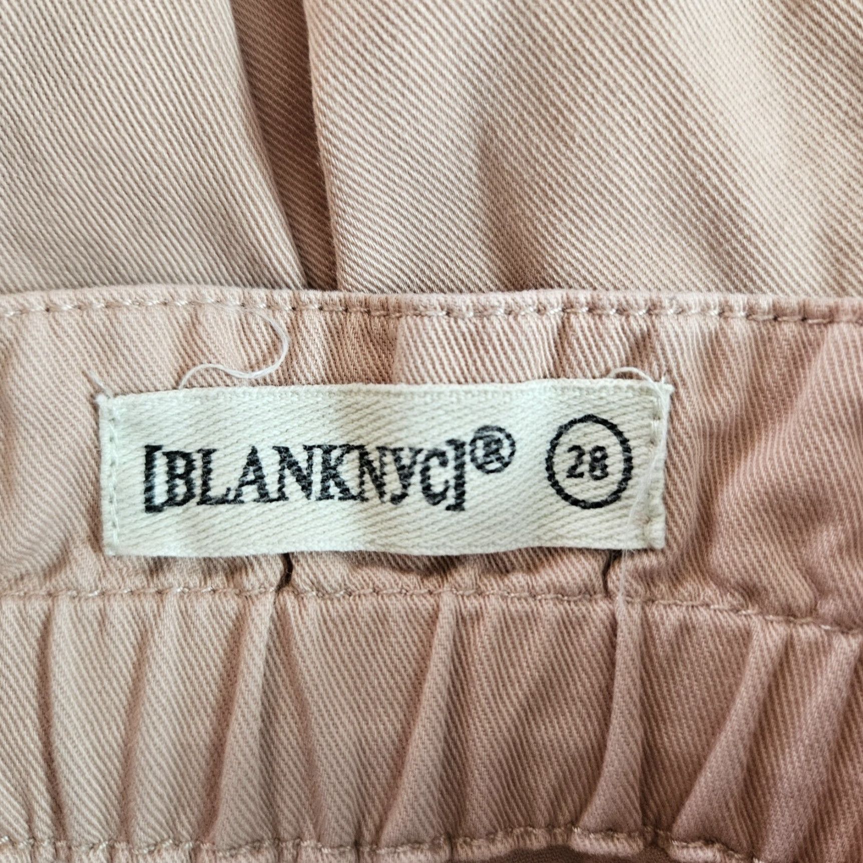 Vintage BLANKNYC Womens Cargo Pants Joggers Pink High Rise Cotton Size 28 Size 28" / US 6 / IT 42 - 7 Thumbnail