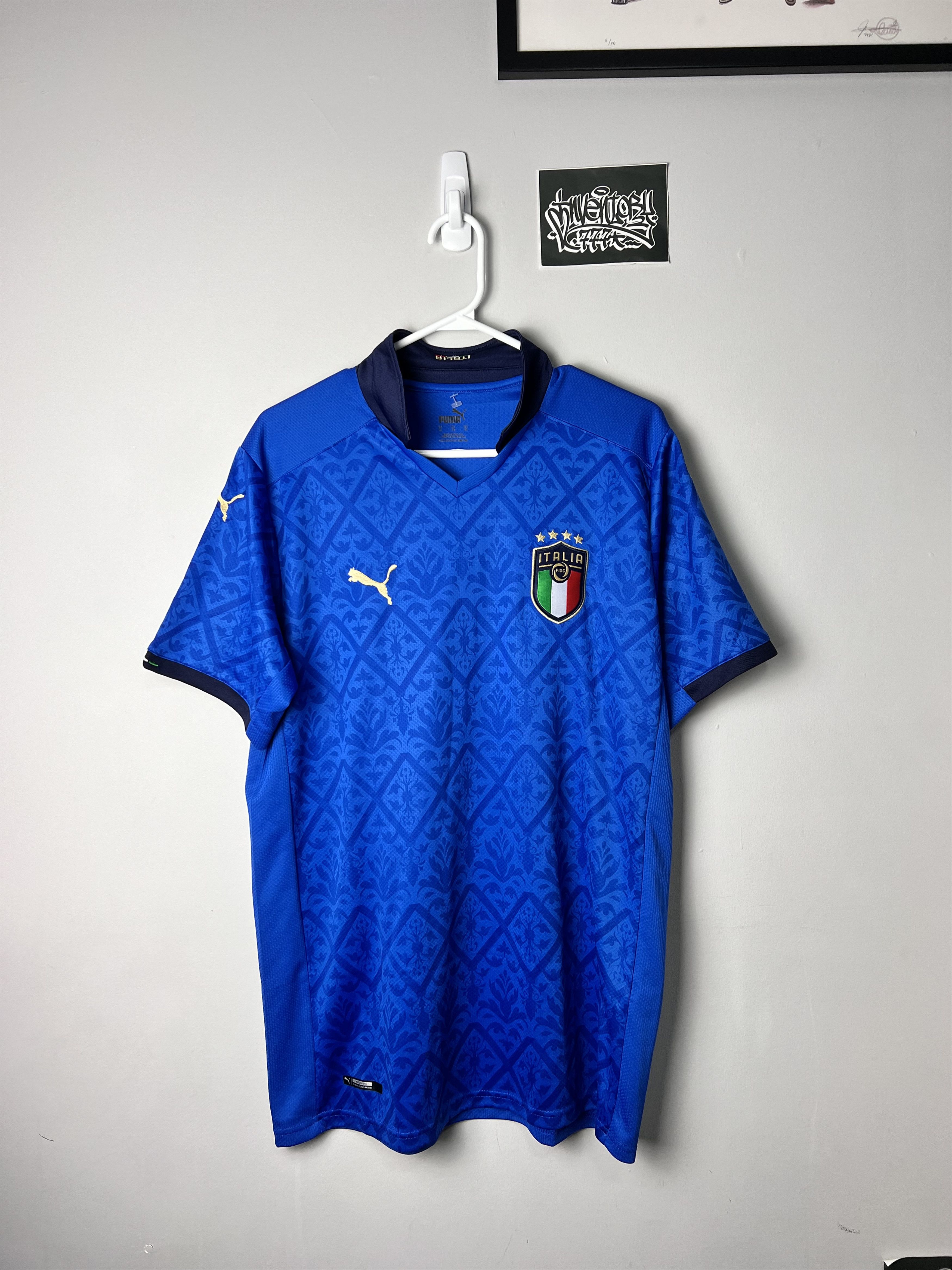 Puma Italy Football Jacket 2021 Italy Euro 2020 Italy Football Kit