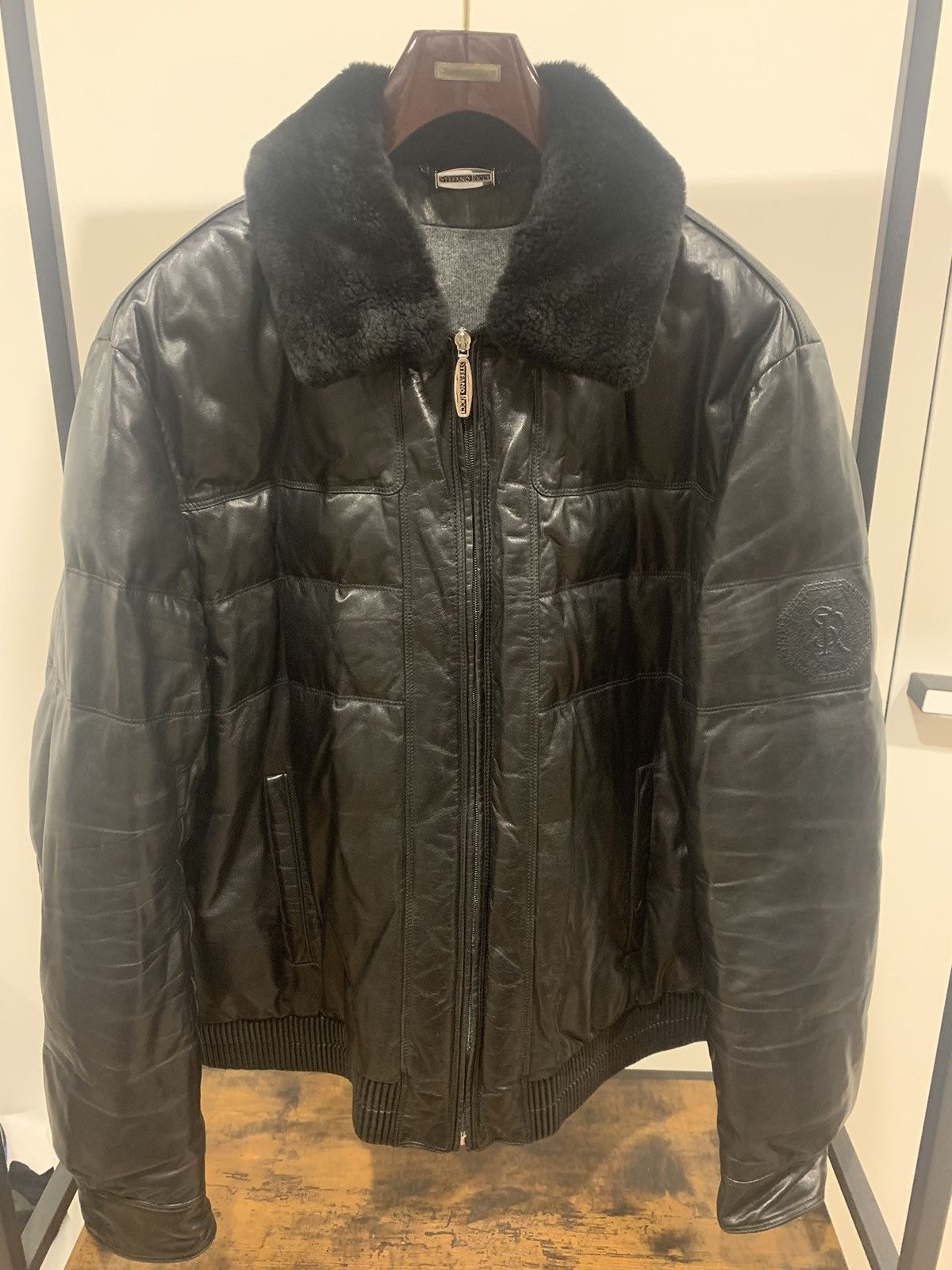 Stefano Ricci Stefano Ricci Lambskin Jacket Cashmere Lining Goose Down Size US XXL / EU 58 / 5 - 1 Thumbnail
