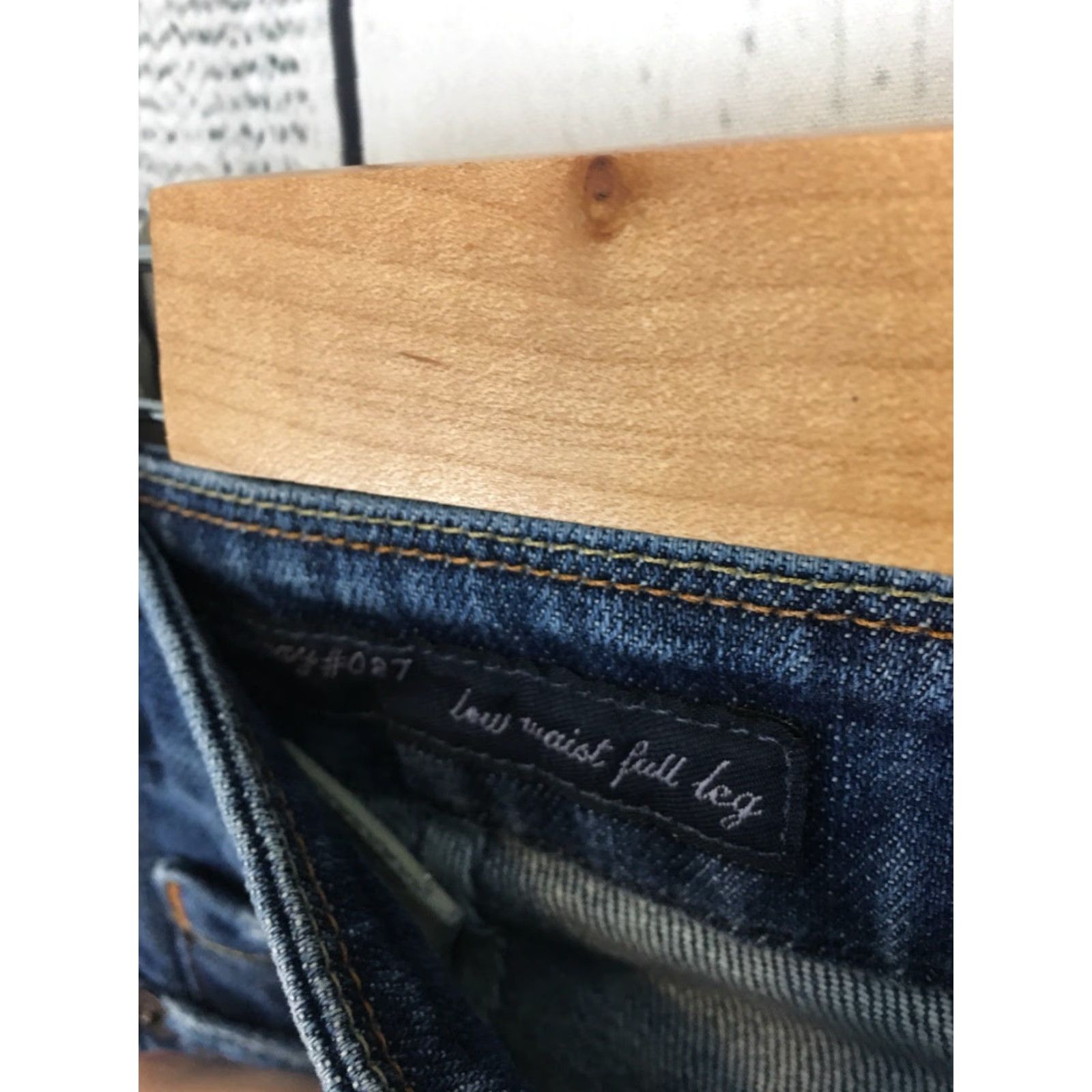 Citizens Of Humanity VINTAGE Citizens of Humanity Dunaway #087 Stretch Low Waist Full Leg Jeans Women's 25 Blue Denim Flare 90s Womens Jeans by Citizens of Humanity (COH) Size 42" / US 20 - 2 Thumbnail