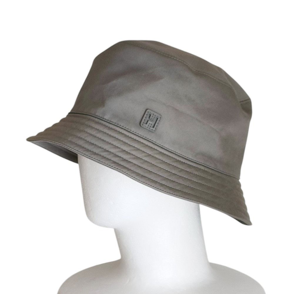 Hermes Hermes Hermès Fred H Cut Cotton Linen Bucket Hat 60  display picture 1