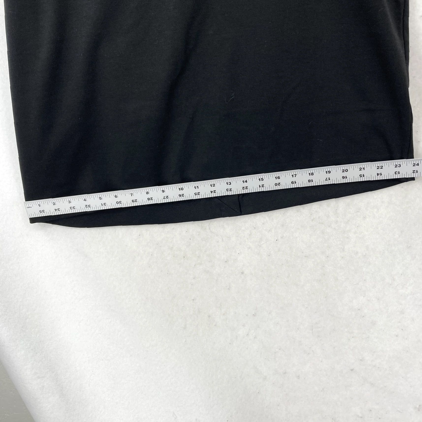 Vintage Lane Bryant Skirt Womens 24 Black Pencil Pull On Career Office Stretch Classic Skirt Womens 24 Black Pencil Pull On Career Office Stretch Classic Size 42" / US 20 - 6 Thumbnail