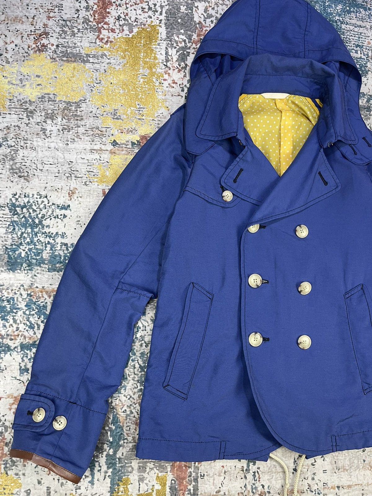 Frapbois Frapbois Nylon Double Breasted Fish Tail Coats Size US XS / EU 42 / 0 - 3 Thumbnail