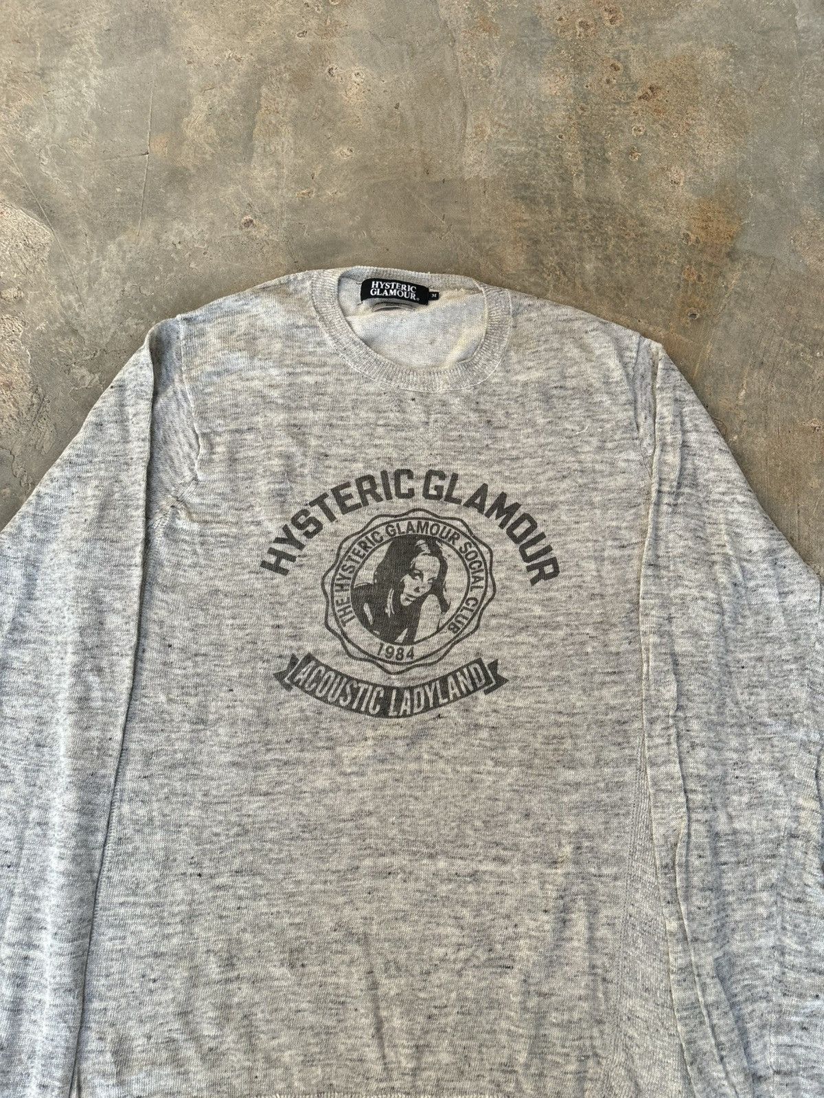 Hysteric Glamour Hysteric Glamour Social Club Acoustic Ladyland Longsleeve Size US M / EU 48-50 / 2 - 2 Thumbnail