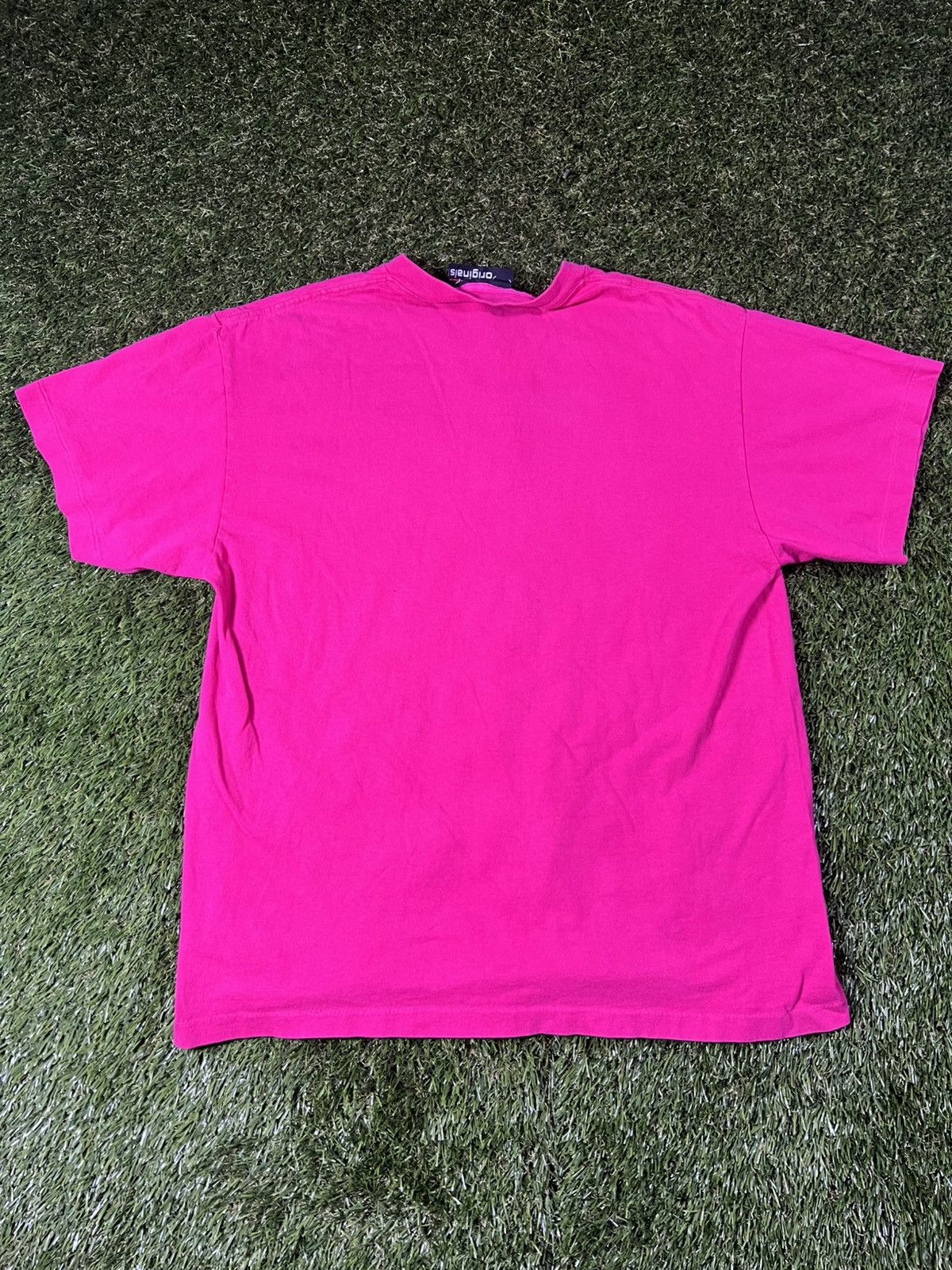 Disney Vintage 90s Walt Disney World Pink Mickey Mouse Castle Tee Size US L / EU 52-54 / 3 - 4 Thumbnail