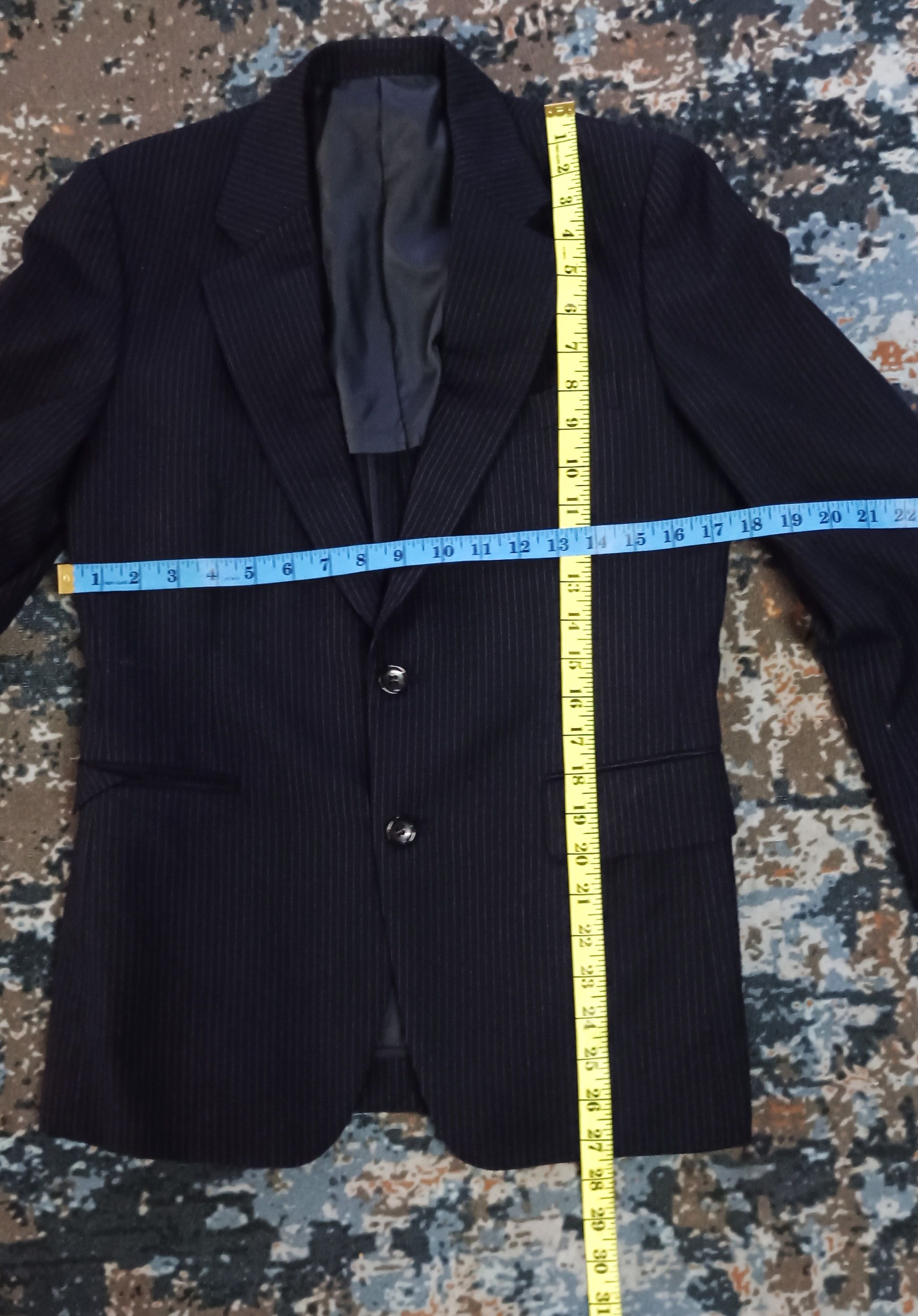 Burberry Burberrys Jacket/Blazer Wool Fabric Size 36R - 10 Thumbnail