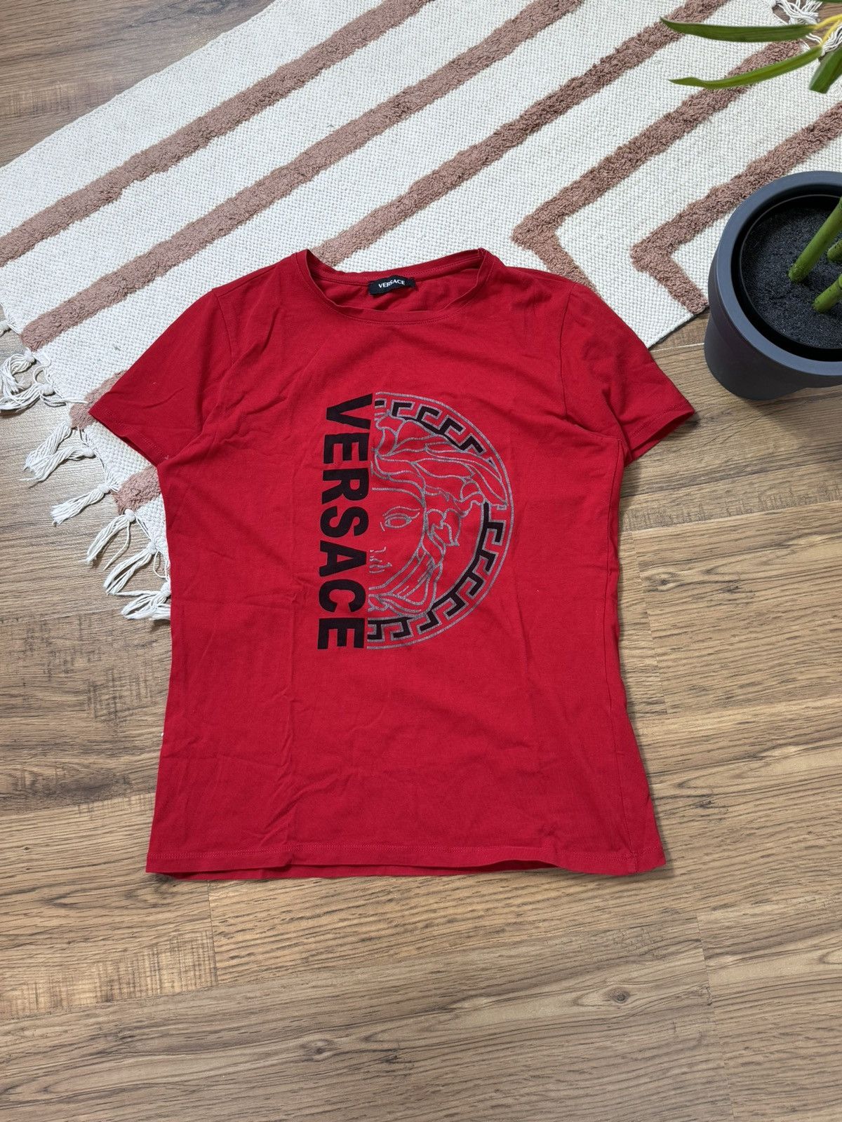 Versace × Vintage VINTAGE VERSACE 2000s TEE SHIRT Size M / US 6-8 / IT 42-44 - 4 Thumbnail
