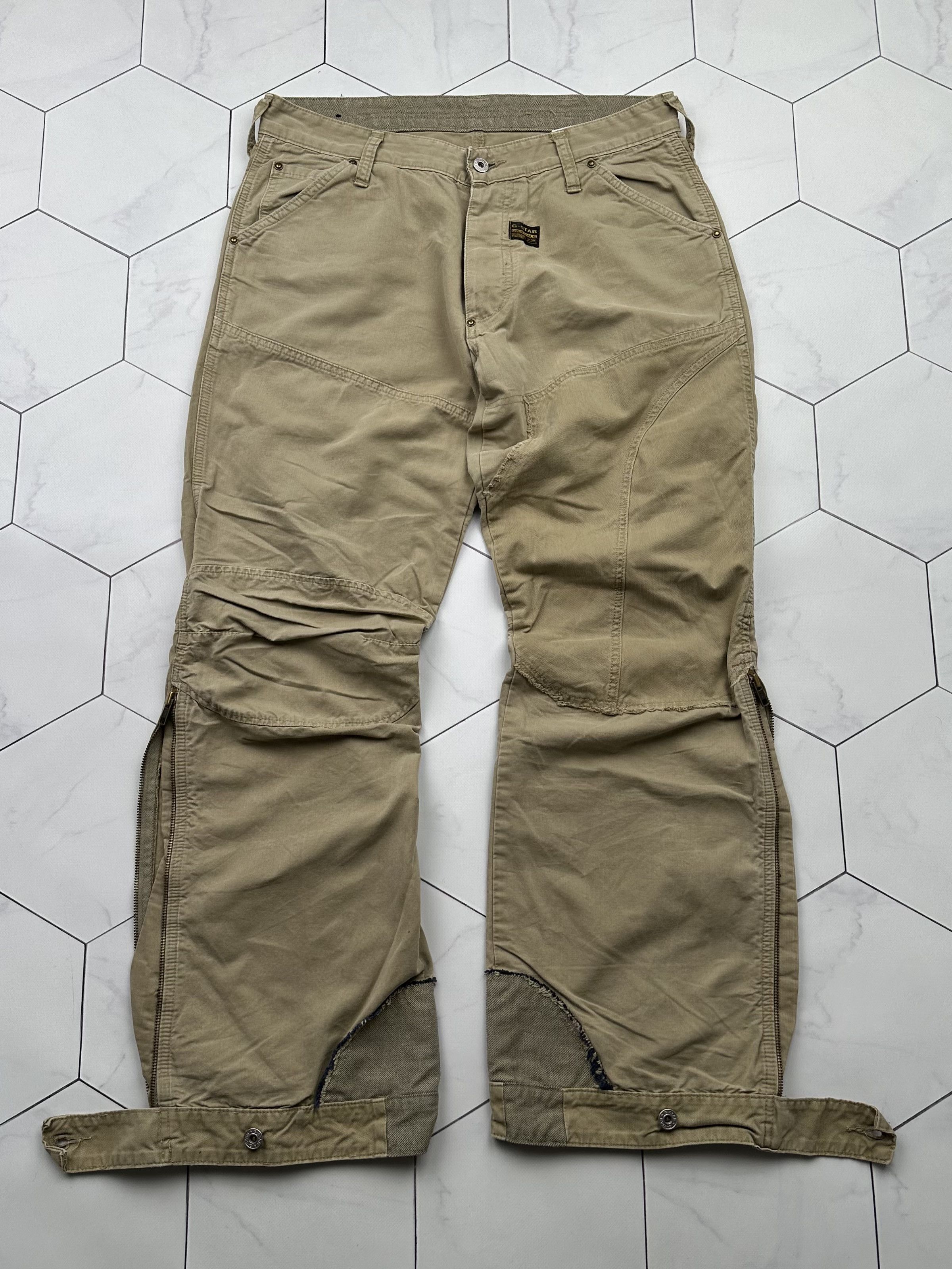 G-Star G Star Raw Vintage Pants (B25) Size US 34 / EU 50 - 1 Thumbnail