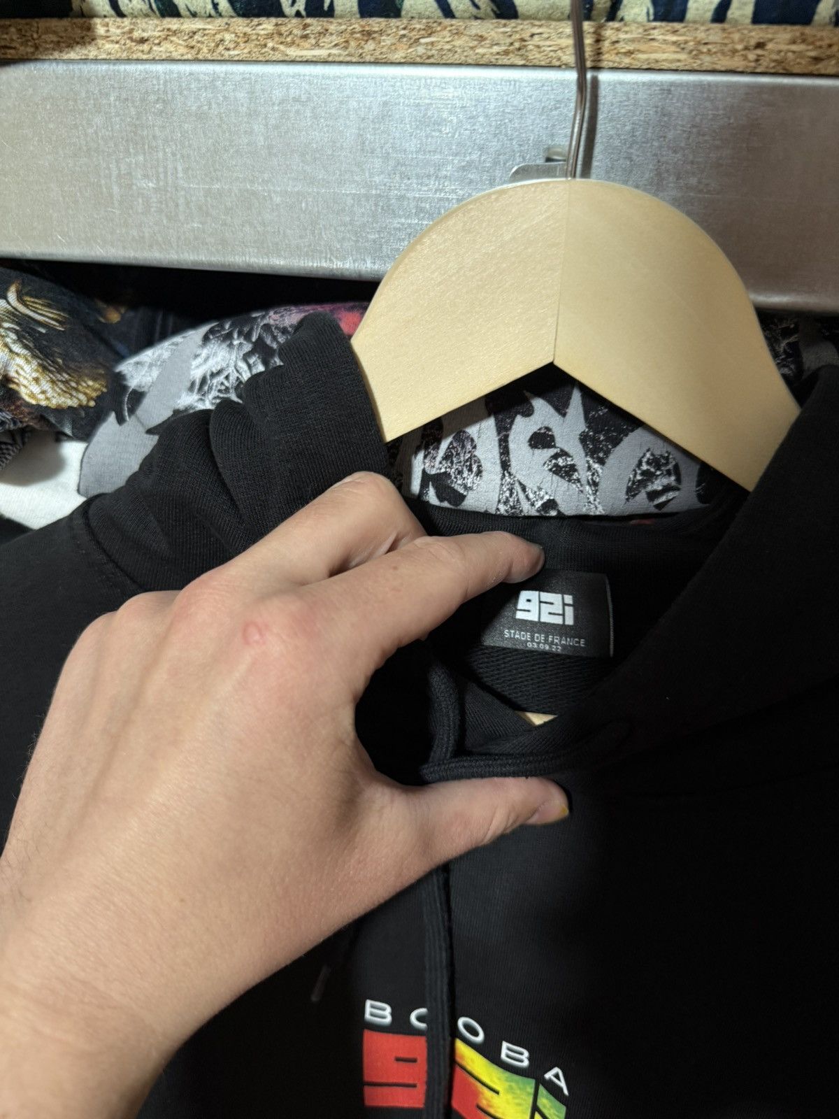 Designer × Rap Tees Rare Booba 92i Records Hip Hop Rap Hoodie Y2K Hype Size US M / EU 48-50 / 2 - 8 Thumbnail